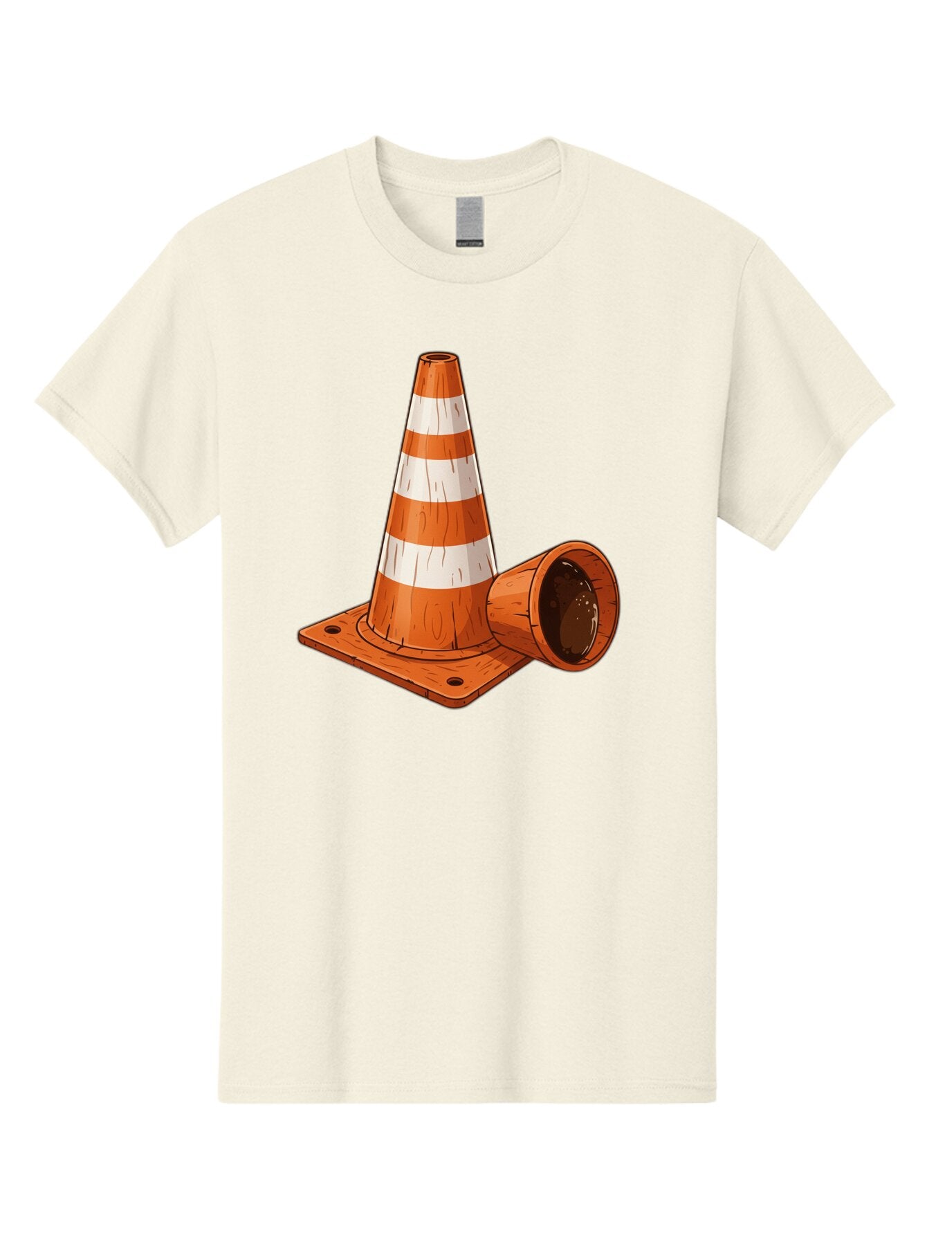 Traffic-Cone-2 Men'S Graphic Tee, 100% Cotton, Comfortable Casual Summer Wear, Machine Washable, Vintage Camera, Old Camera, Antique Camera, Black Camera, Classic Photography, Photography Equipment, Nostalgic Device, Film Camera, Camera Art Baq149 2