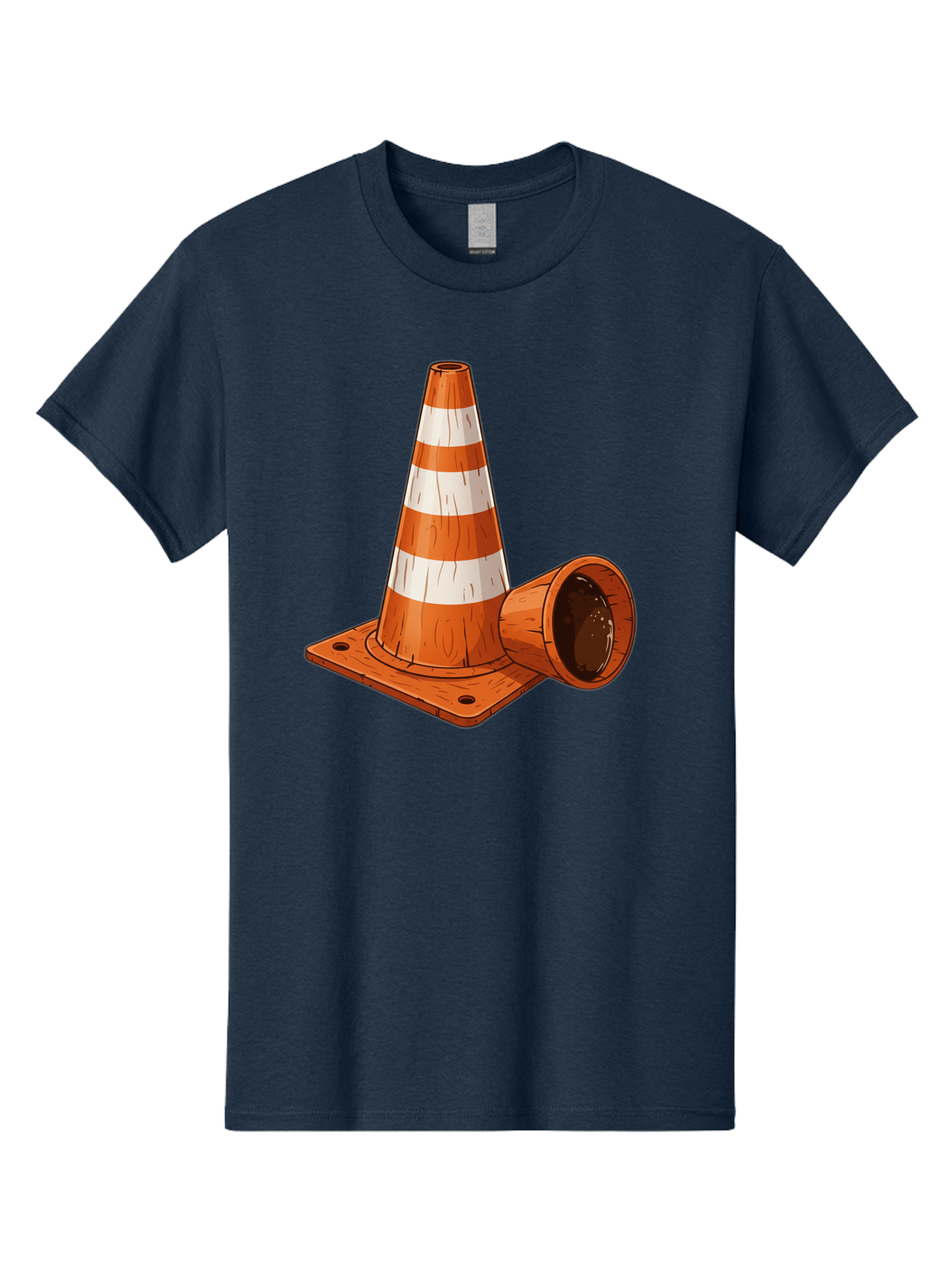 Traffic-Cone-2 Men'S Graphic Tee, 100% Cotton, Comfortable Casual Summer Wear, Machine Washable, Vintage Camera, Old Camera, Antique Camera, Black Camera, Classic Photography, Photography Equipment, Nostalgic Device, Film Camera, Camera Art Baq149 11