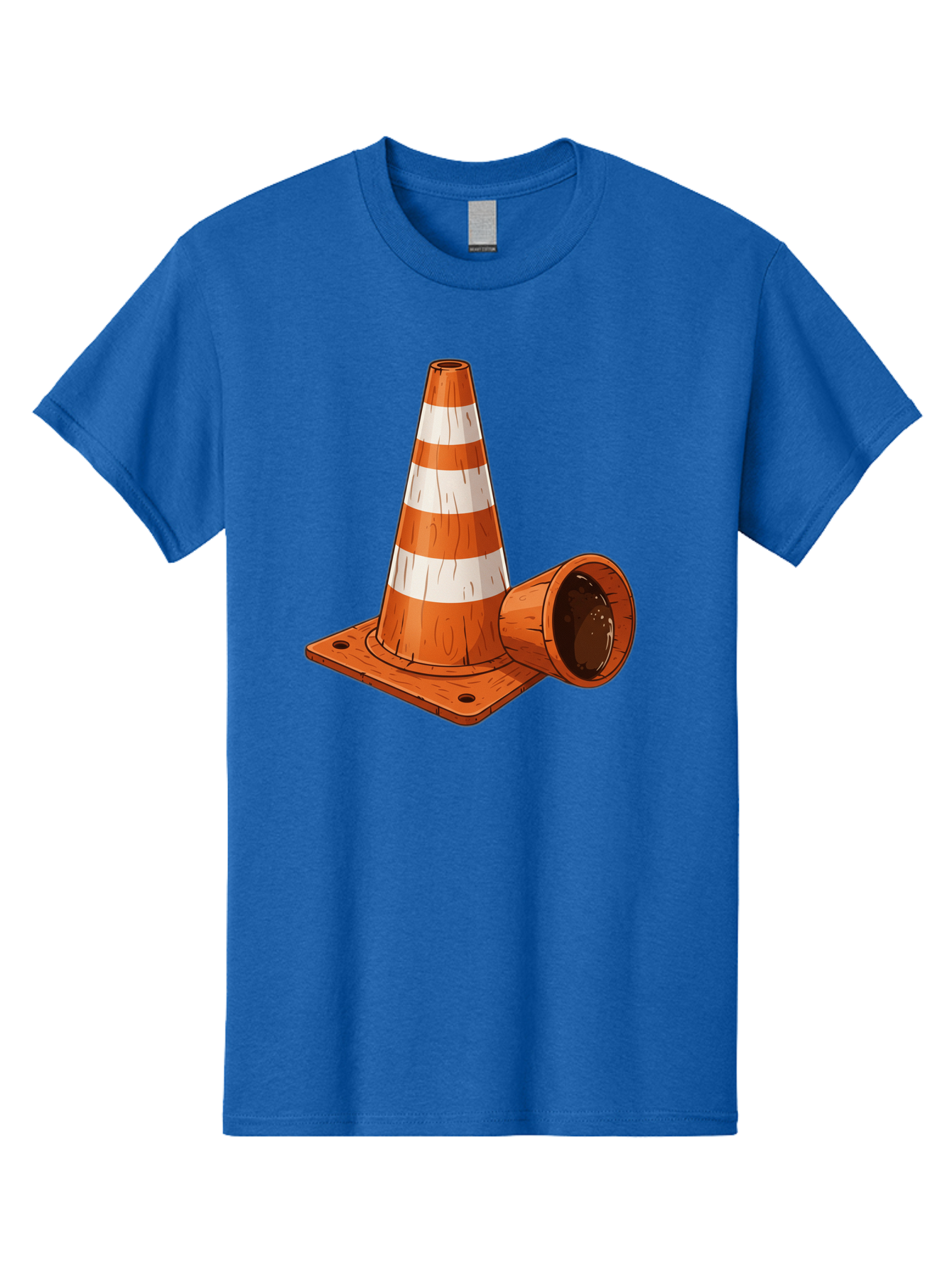 Traffic-Cone-2 Men'S Graphic Tee, 100% Cotton, Comfortable Casual Summer Wear, Machine Washable, Vintage Camera, Old Camera, Antique Camera, Black Camera, Classic Photography, Photography Equipment, Nostalgic Device, Film Camera, Camera Art Baq149 4