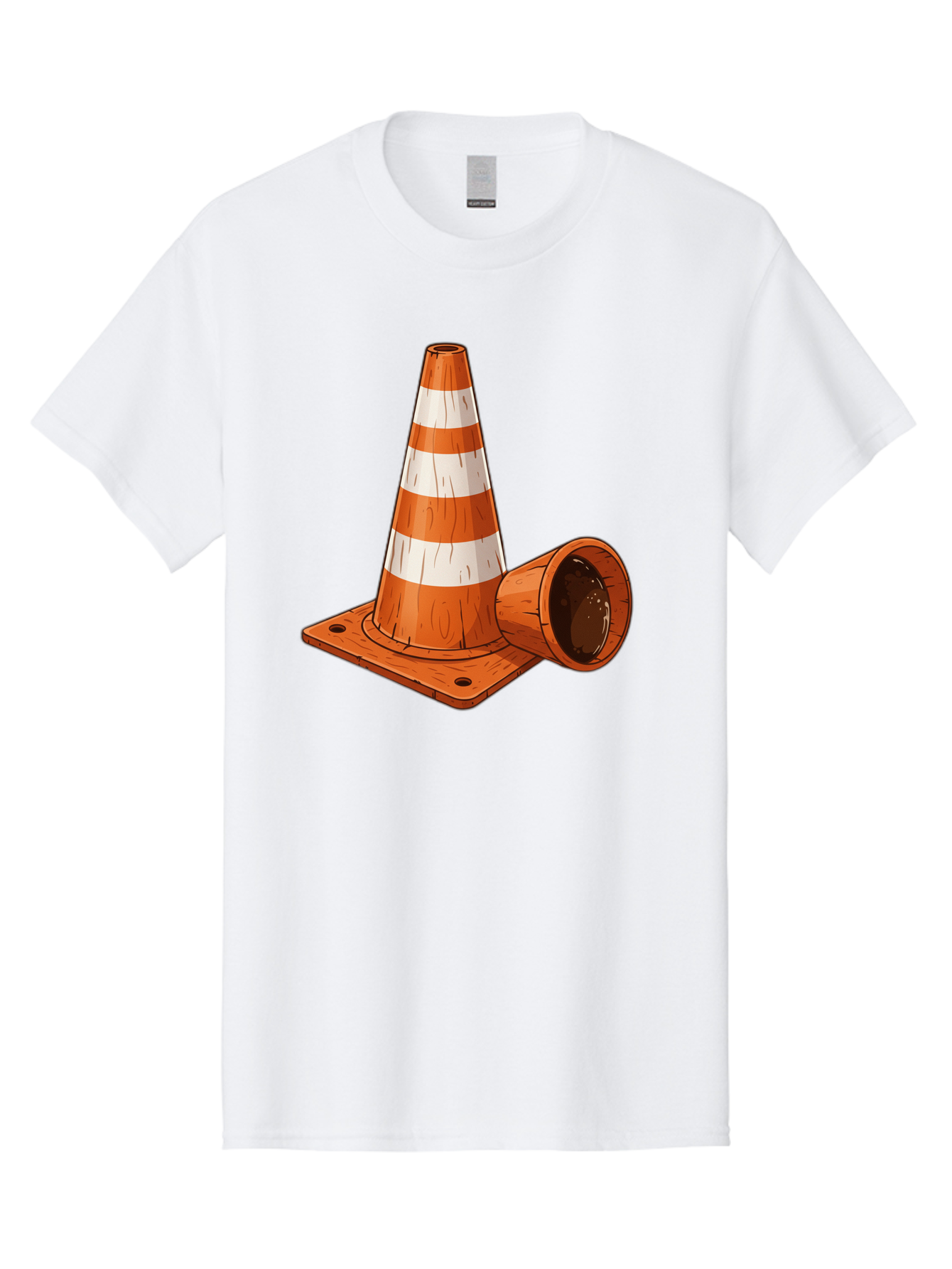 Traffic-Cone-2 Men'S Graphic Tee, 100% Cotton, Comfortable Casual Summer Wear, Machine Washable, Vintage Camera, Old Camera, Antique Camera, Black Camera, Classic Photography, Photography Equipment, Nostalgic Device, Film Camera, Camera Art Baq149 10