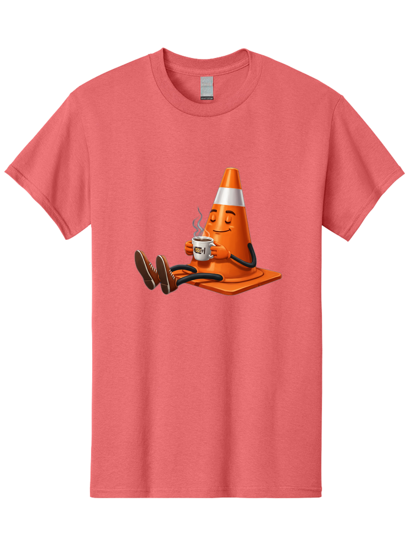 Traffic-Cone-3 Men'S Graphic Tee, 100% Cotton, Comfortable Casual Summer Wear, Machine Washable, Vintage Camera, Old Camera, Antique Camera, Black Camera, Classic Photography, Photography Equipment, Nostalgic Device, Film Camera, Camera Art Baq150 3