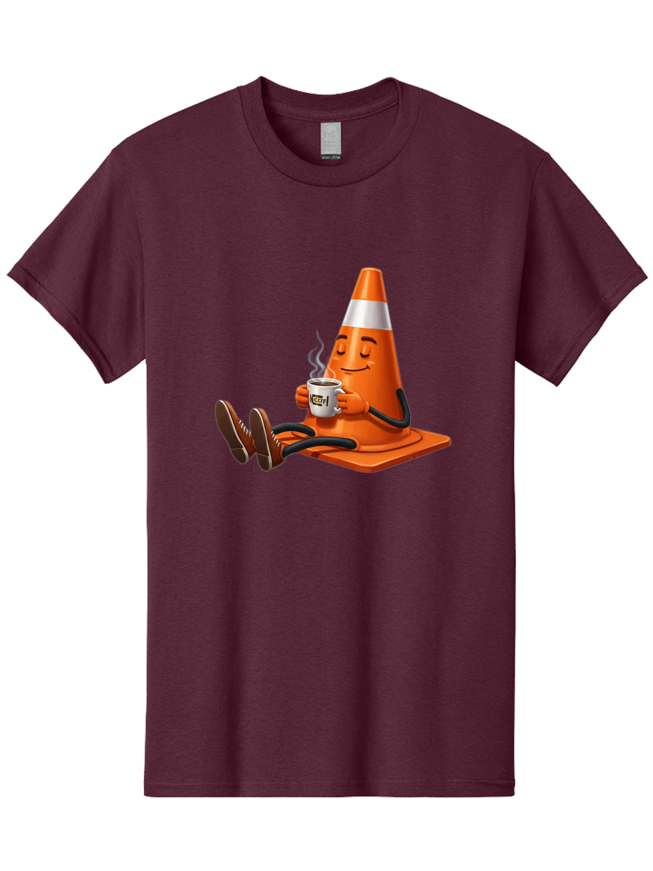 Traffic-Cone-3 Men'S Graphic Tee, 100% Cotton, Comfortable Casual Summer Wear, Machine Washable, Vintage Camera, Old Camera, Antique Camera, Black Camera, Classic Photography, Photography Equipment, Nostalgic Device, Film Camera, Camera Art Baq150 14