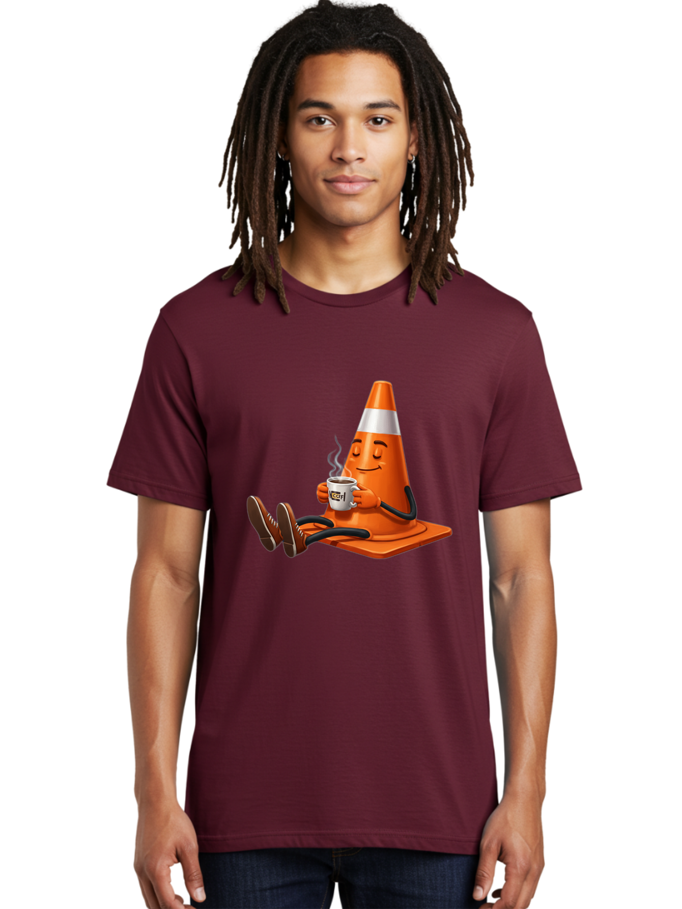 Traffic-Cone-3 Men'S Graphic Tee, 100% Cotton, Comfortable Casual Summer Wear, Machine Washable, Vintage Camera, Old Camera, Antique Camera, Black Camera, Classic Photography, Photography Equipment, Nostalgic Device, Film Camera, Camera Art Baq150 29