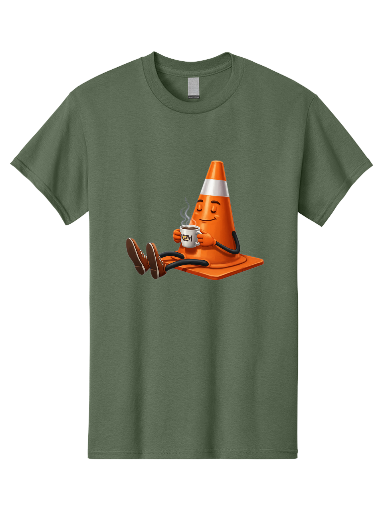 Traffic-Cone-3 Men'S Graphic Tee, 100% Cotton, Comfortable Casual Summer Wear, Machine Washable, Vintage Camera, Old Camera, Antique Camera, Black Camera, Classic Photography, Photography Equipment, Nostalgic Device, Film Camera, Camera Art Baq150 9