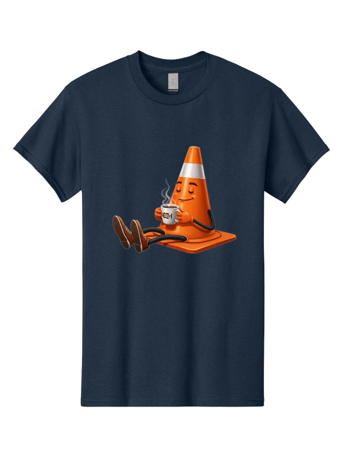 Traffic-Cone-3 Men'S Graphic Tee, 100% Cotton, Comfortable Casual Summer Wear, Machine Washable, Vintage Camera, Old Camera, Antique Camera, Black Camera, Classic Photography, Photography Equipment, Nostalgic Device, Film Camera, Camera Art Baq150 13