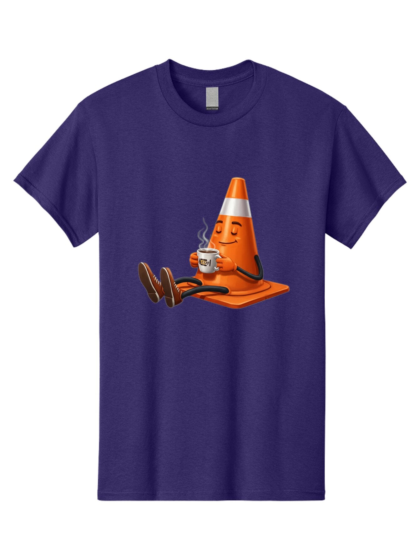 Traffic-Cone-3 Men'S Graphic Tee, 100% Cotton, Comfortable Casual Summer Wear, Machine Washable, Vintage Camera, Old Camera, Antique Camera, Black Camera, Classic Photography, Photography Equipment, Nostalgic Device, Film Camera, Camera Art Baq150 8