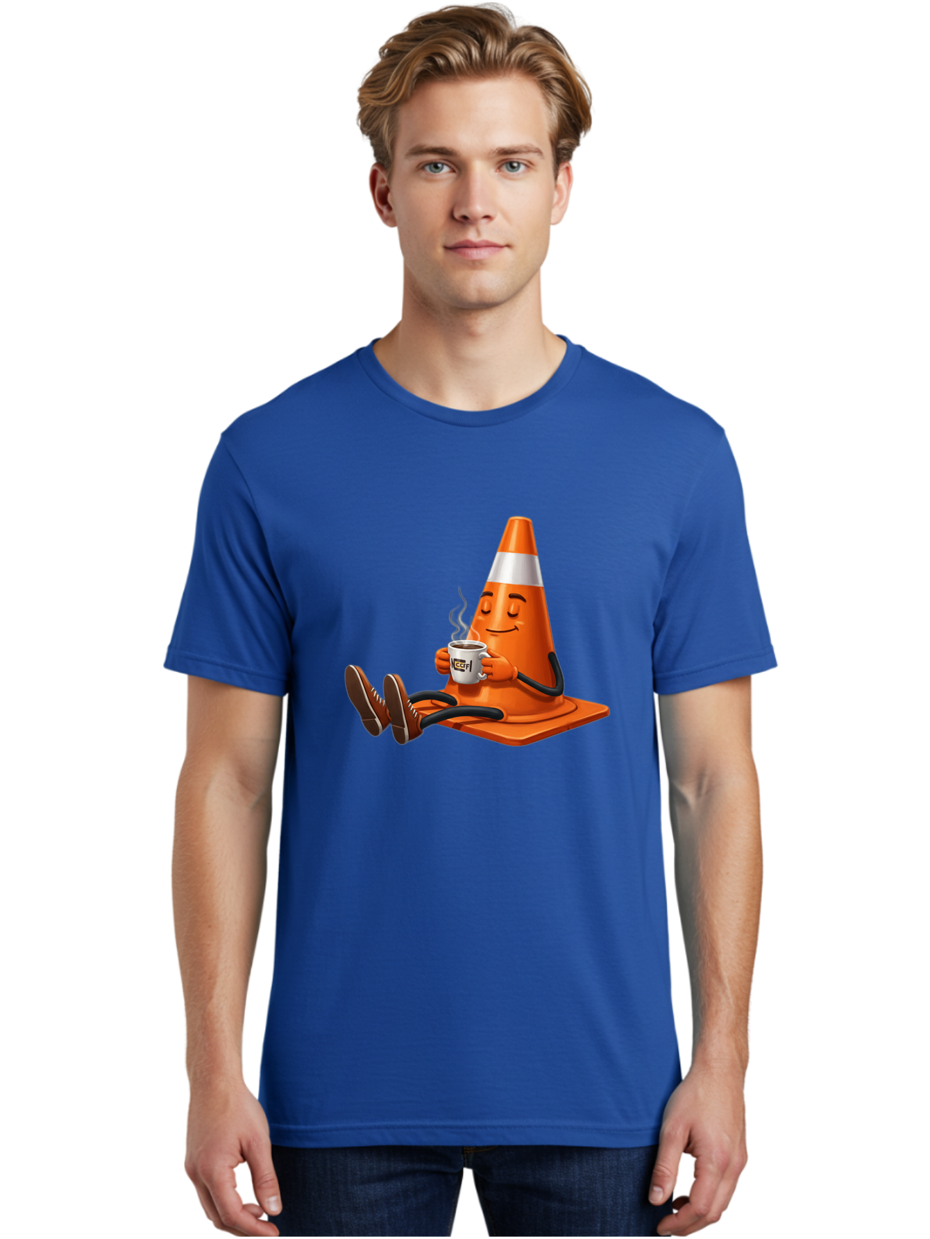 Traffic-Cone-3 Men'S Graphic Tee, 100% Cotton, Comfortable Casual Summer Wear, Machine Washable, Vintage Camera, Old Camera, Antique Camera, Black Camera, Classic Photography, Photography Equipment, Nostalgic Device, Film Camera, Camera Art Baq150 21