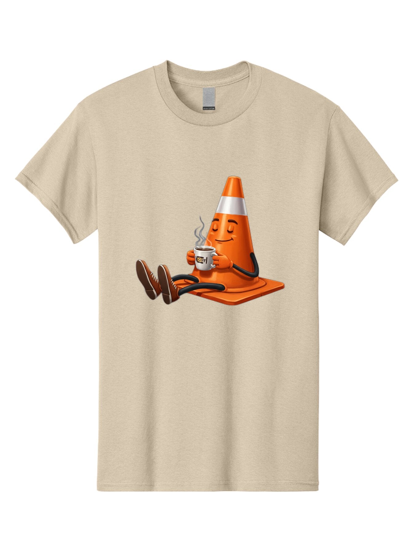 Traffic-Cone-3 Men'S Graphic Tee, 100% Cotton, Comfortable Casual Summer Wear, Machine Washable, Vintage Camera, Old Camera, Antique Camera, Black Camera, Classic Photography, Photography Equipment, Nostalgic Device, Film Camera, Camera Art Baq150 11