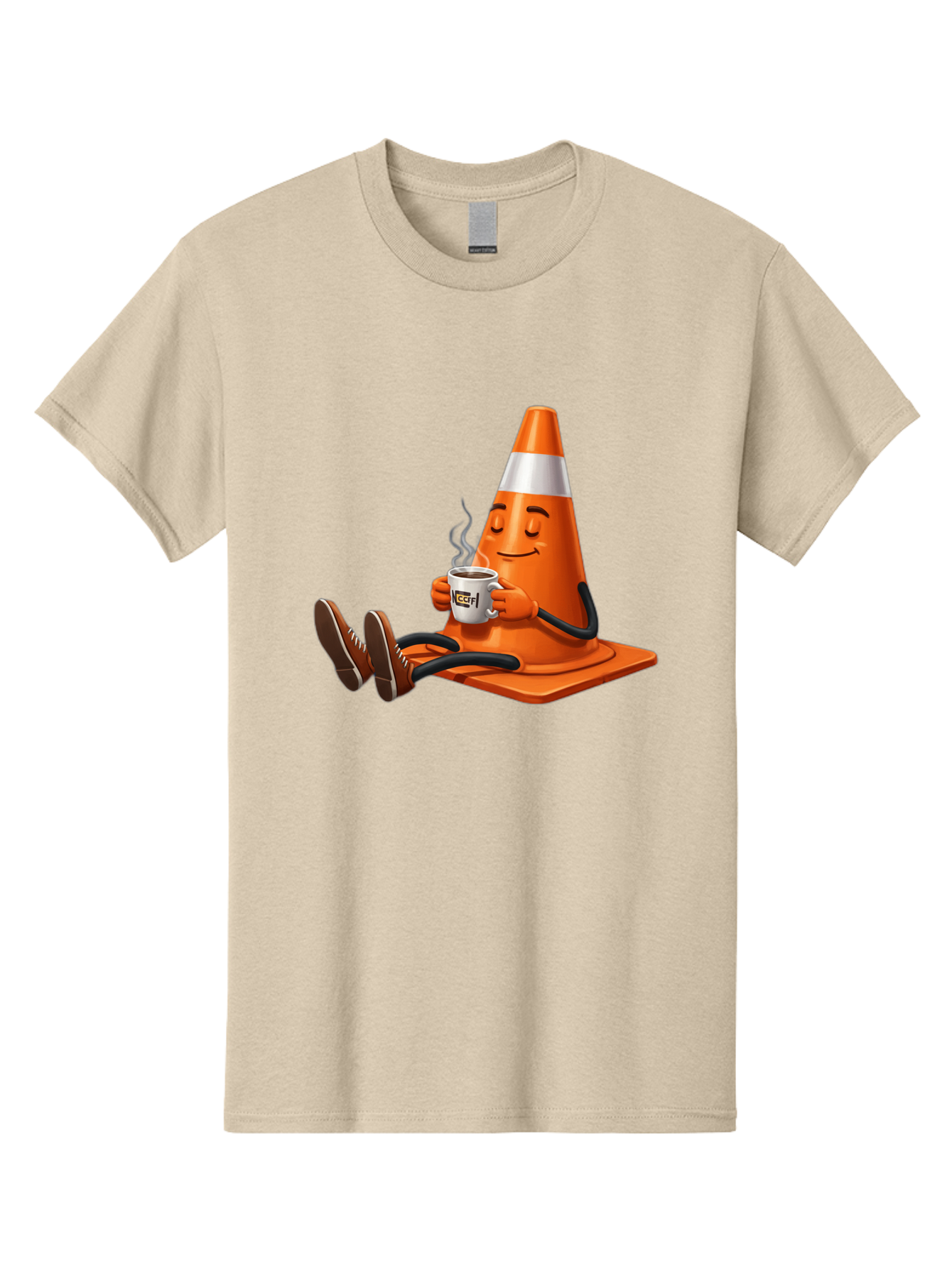Traffic-Cone-3 Men'S Graphic Tee, 100% Cotton, Comfortable Casual Summer Wear, Machine Washable, Vintage Camera, Old Camera, Antique Camera, Black Camera, Classic Photography, Photography Equipment, Nostalgic Device, Film Camera, Camera Art Baq150 12