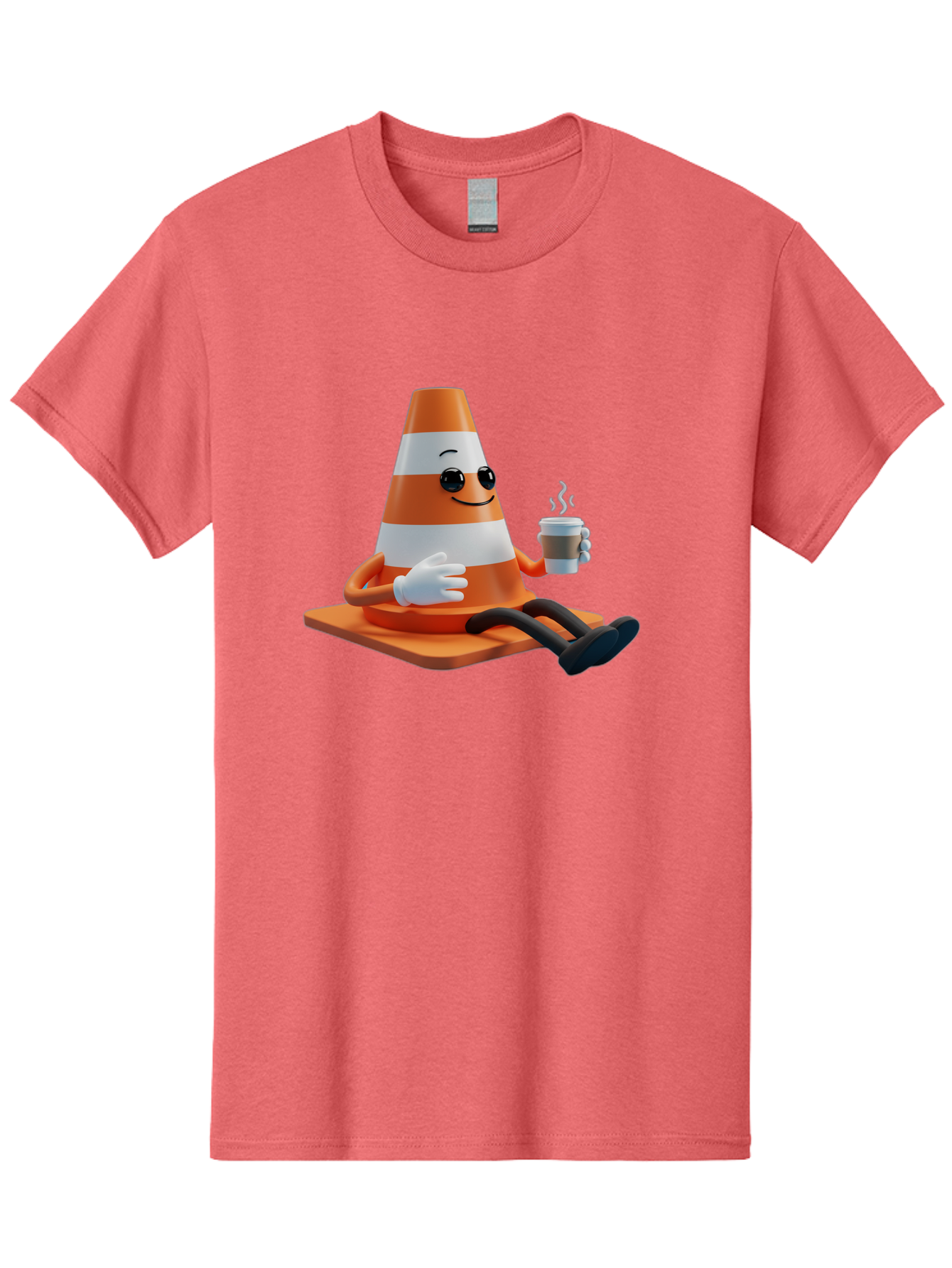 Traffic-Cone-Character Men'S Graphic Tee, 100% Cotton, Comfortable Casual Summer Wear, Machine Washable, Vintage Camera, Old Camera, Antique Camera, Black Camera, Classic Photography, Photography Equipment, Nostalgic Device, Film Camera, Baq152 12