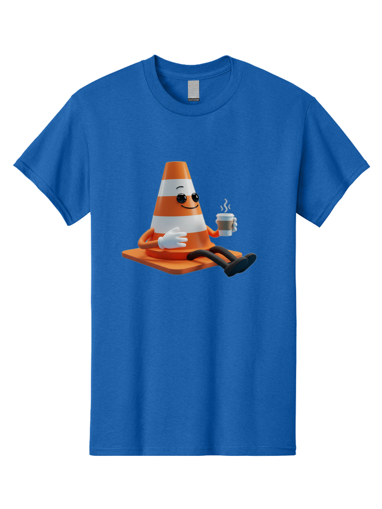 Traffic-Cone-Character Men'S Graphic Tee, 100% Cotton, Comfortable Casual Summer Wear, Machine Washable, Vintage Camera, Old Camera, Antique Camera, Black Camera, Classic Photography, Photography Equipment, Nostalgic Device, Film Camera, Baq152 10
