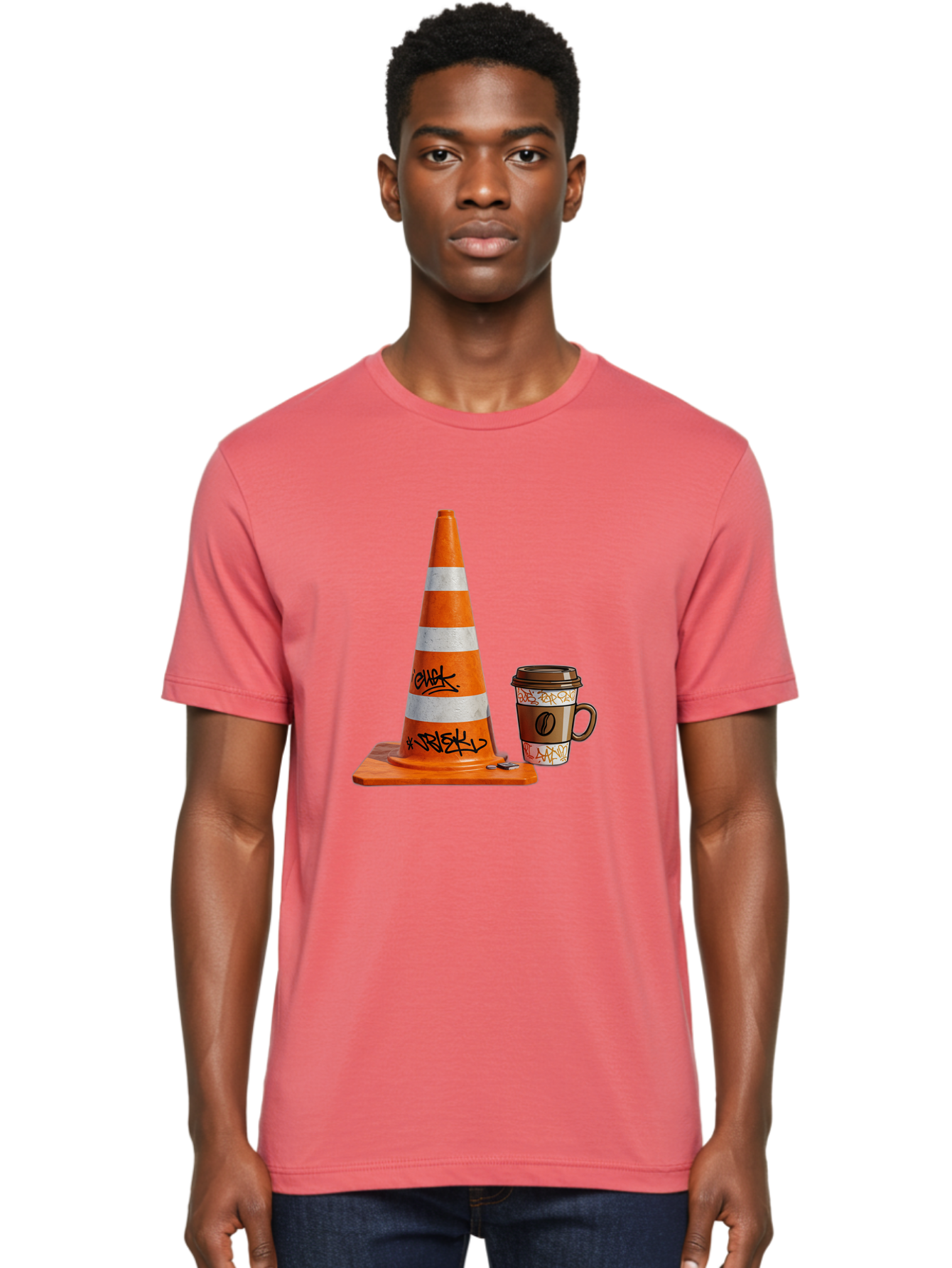 Traffic-Cone-Coffee Men'S Graphic Tee, 100% Cotton, Comfortable Casual Summer Wear, Machine Washable, Vintage Camera, Old Camera, Antique Camera, Black Camera, Classic Photography, Photography Equipment, Nostalgic Device, Film Camera, Baq154 26