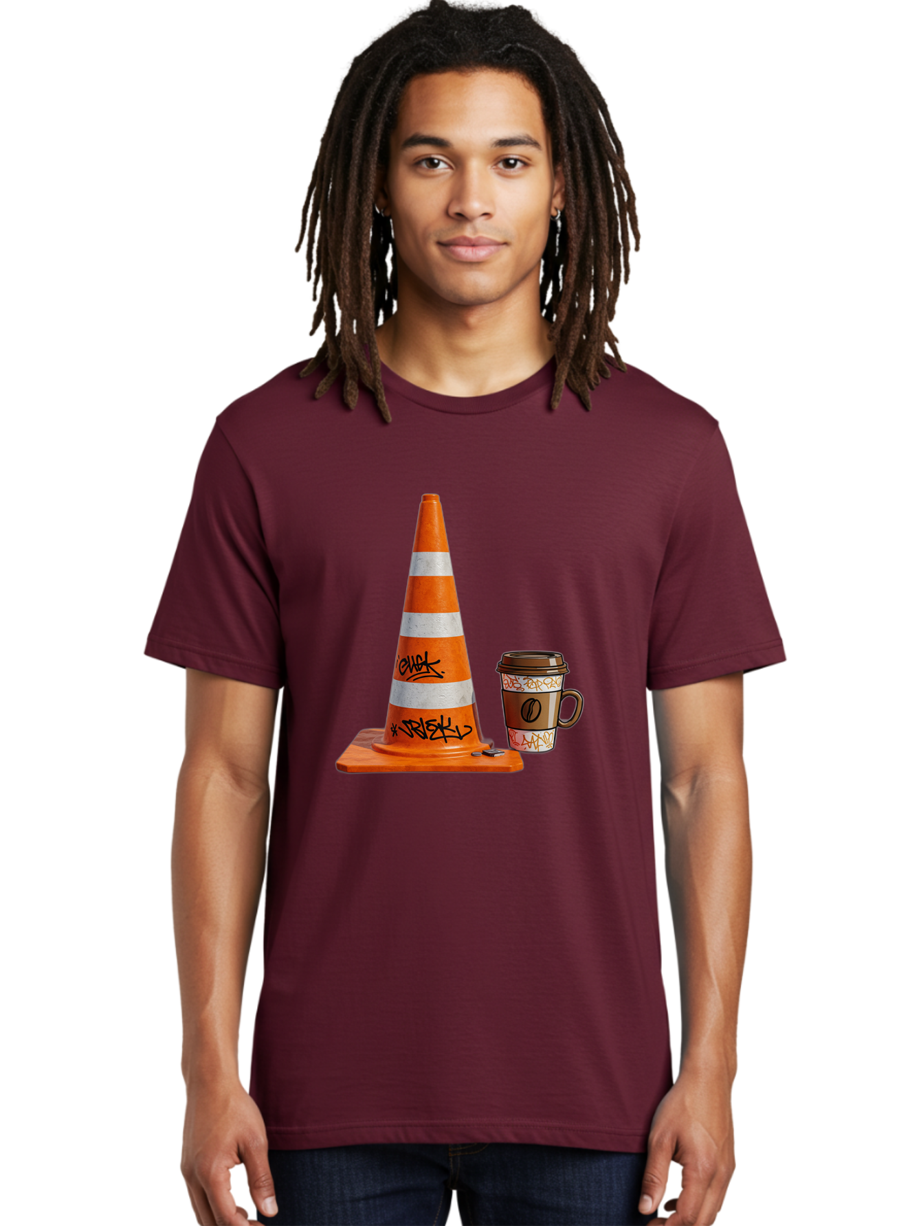 Traffic-Cone-Coffee Men'S Graphic Tee, 100% Cotton, Comfortable Casual Summer Wear, Machine Washable, Vintage Camera, Old Camera, Antique Camera, Black Camera, Classic Photography, Photography Equipment, Nostalgic Device, Film Camera, Baq154 20