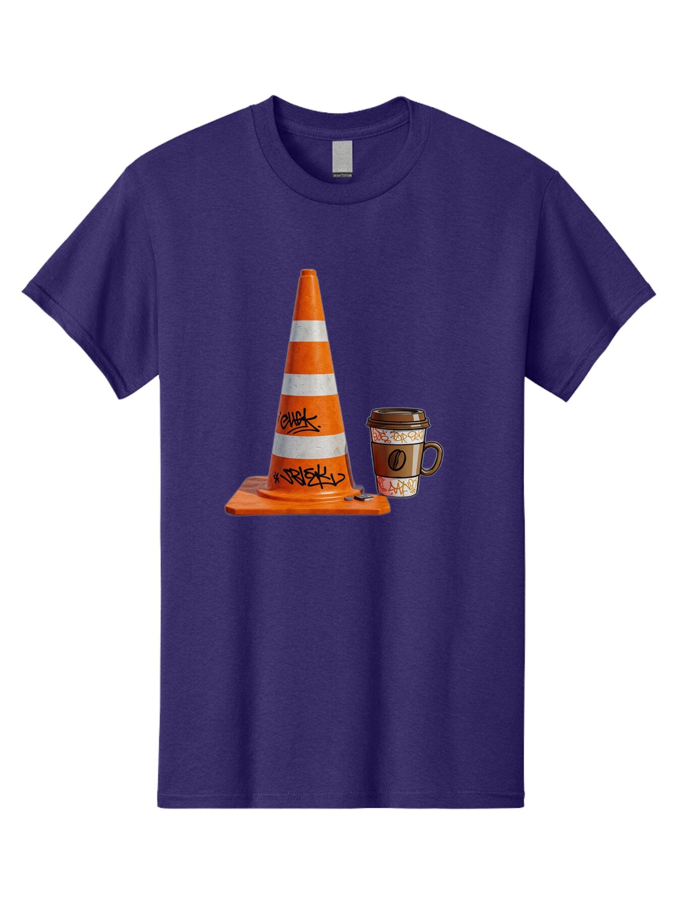 Traffic-Cone-Coffee Men'S Graphic Tee, 100% Cotton, Comfortable Casual Summer Wear, Machine Washable, Vintage Camera, Old Camera, Antique Camera, Black Camera, Classic Photography, Photography Equipment, Nostalgic Device, Film Camera, Baq154 14