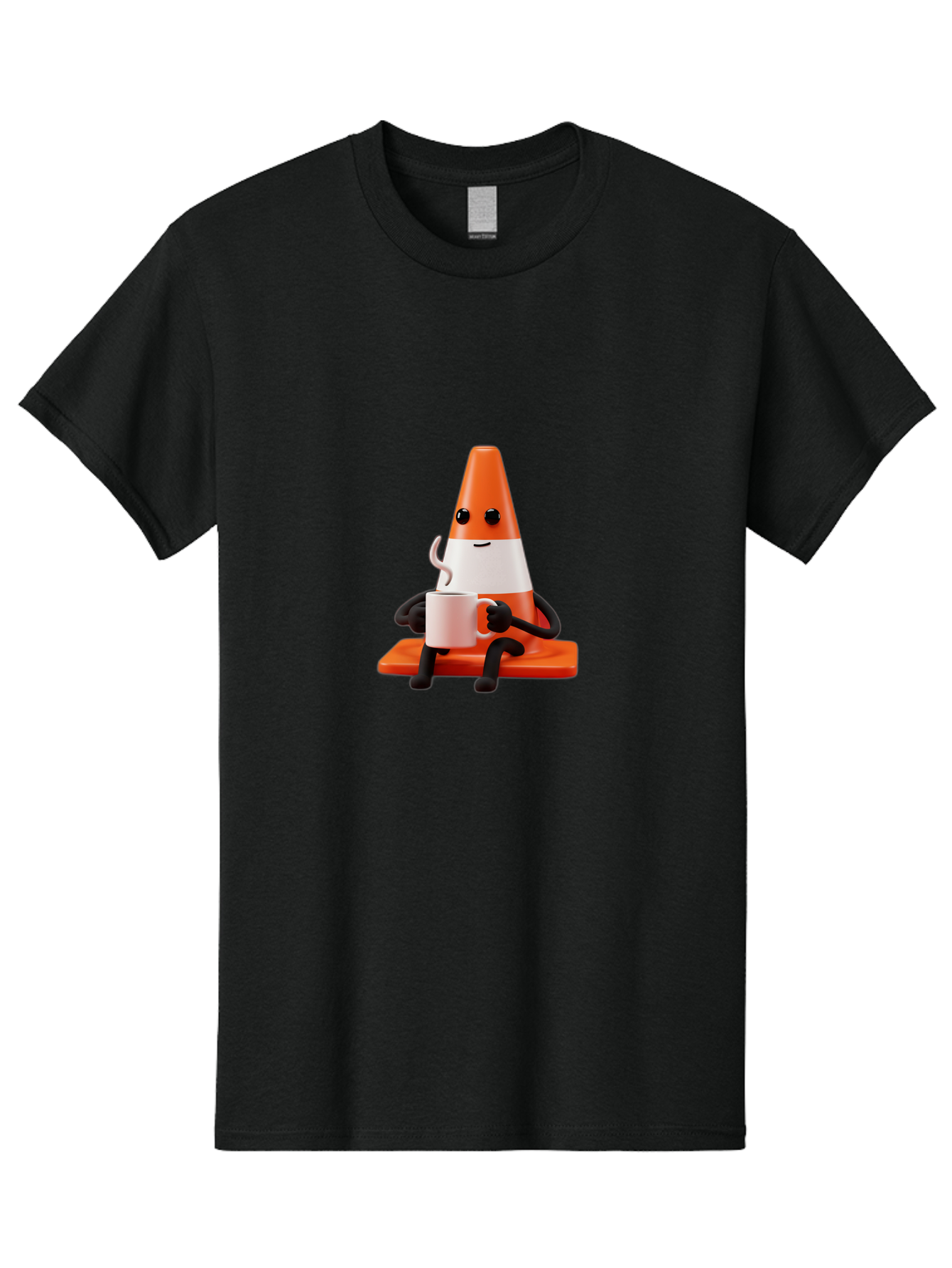 Traffic-Cone-With-Coffee-Cup Men'S Graphic Tee, 100% Cotton, Comfortable Casual Summer Wear, Machine Washable, Vintage Camera, Old Camera, Antique Camera, Black Camera, Classic Photography, Photography Equipment, Nostalgic Device, Film Camera, Baq155 11