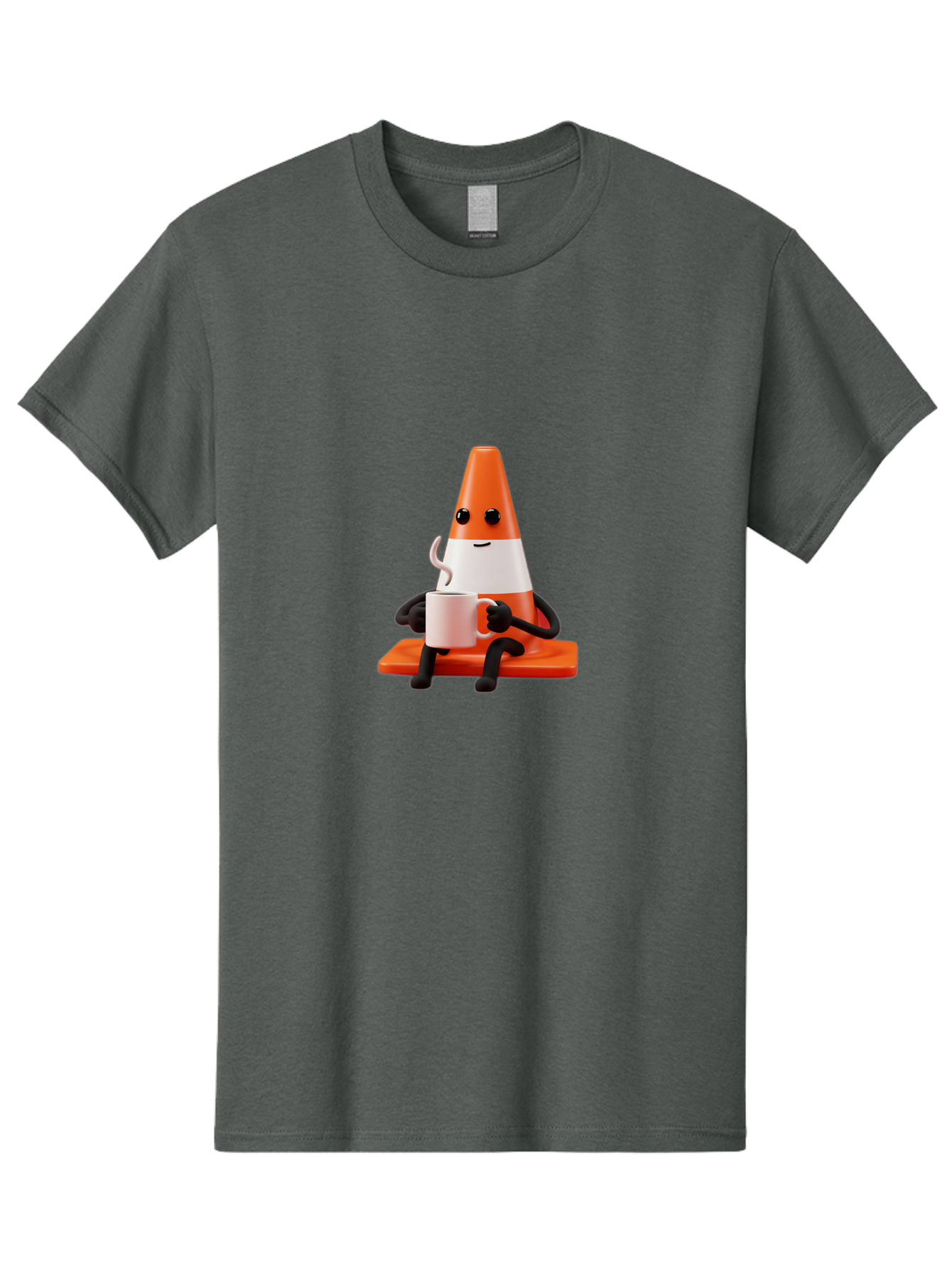Traffic-Cone-With-Coffee-Cup Men'S Graphic Tee, 100% Cotton, Comfortable Casual Summer Wear, Machine Washable, Vintage Camera, Old Camera, Antique Camera, Black Camera, Classic Photography, Photography Equipment, Nostalgic Device, Film Camera, Baq155 5