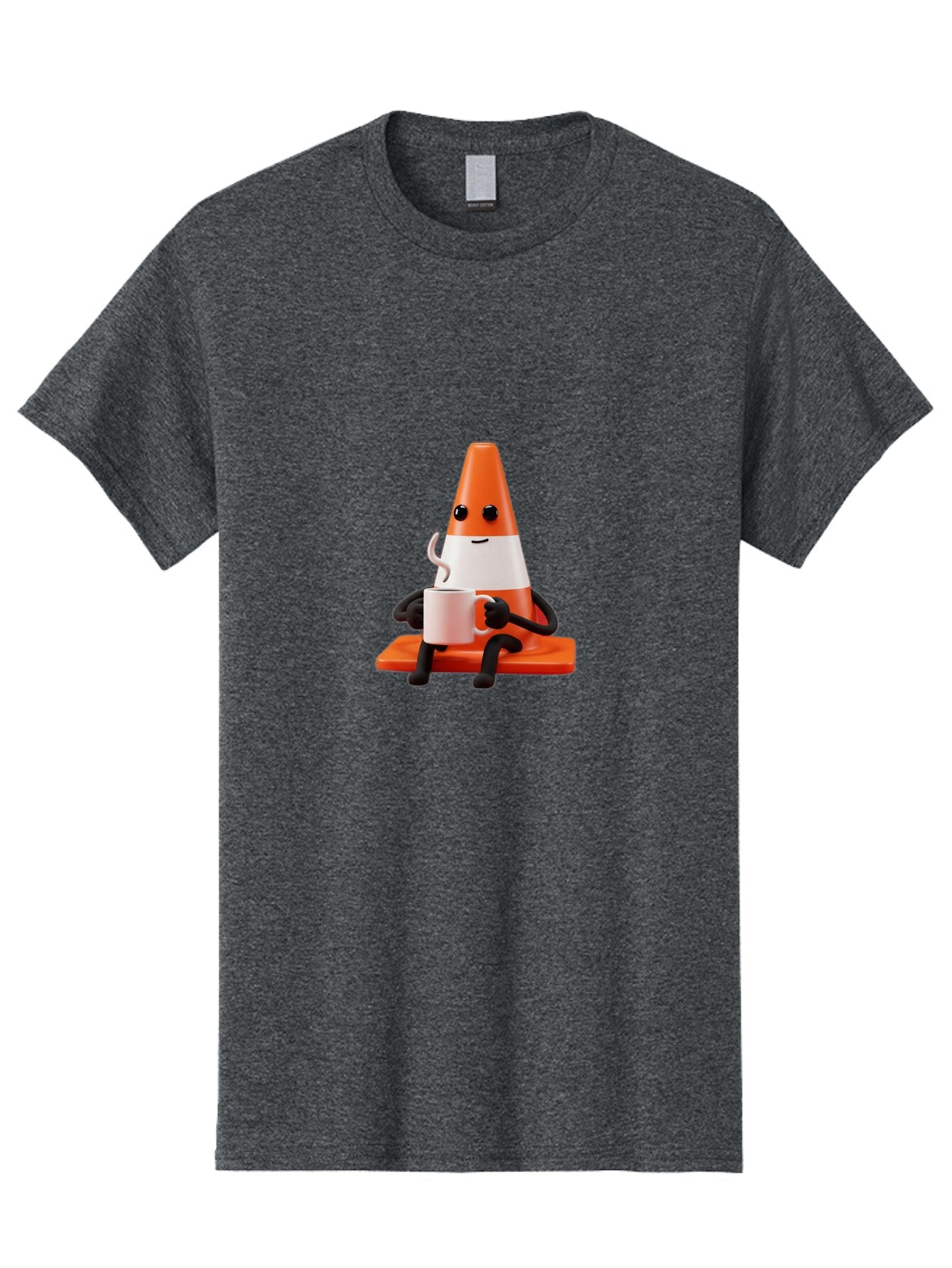 Traffic-Cone-With-Coffee-Cup Men'S Graphic Tee, 100% Cotton, Comfortable Casual Summer Wear, Machine Washable, Vintage Camera, Old Camera, Antique Camera, Black Camera, Classic Photography, Photography Equipment, Nostalgic Device, Film Camera, Baq155 5