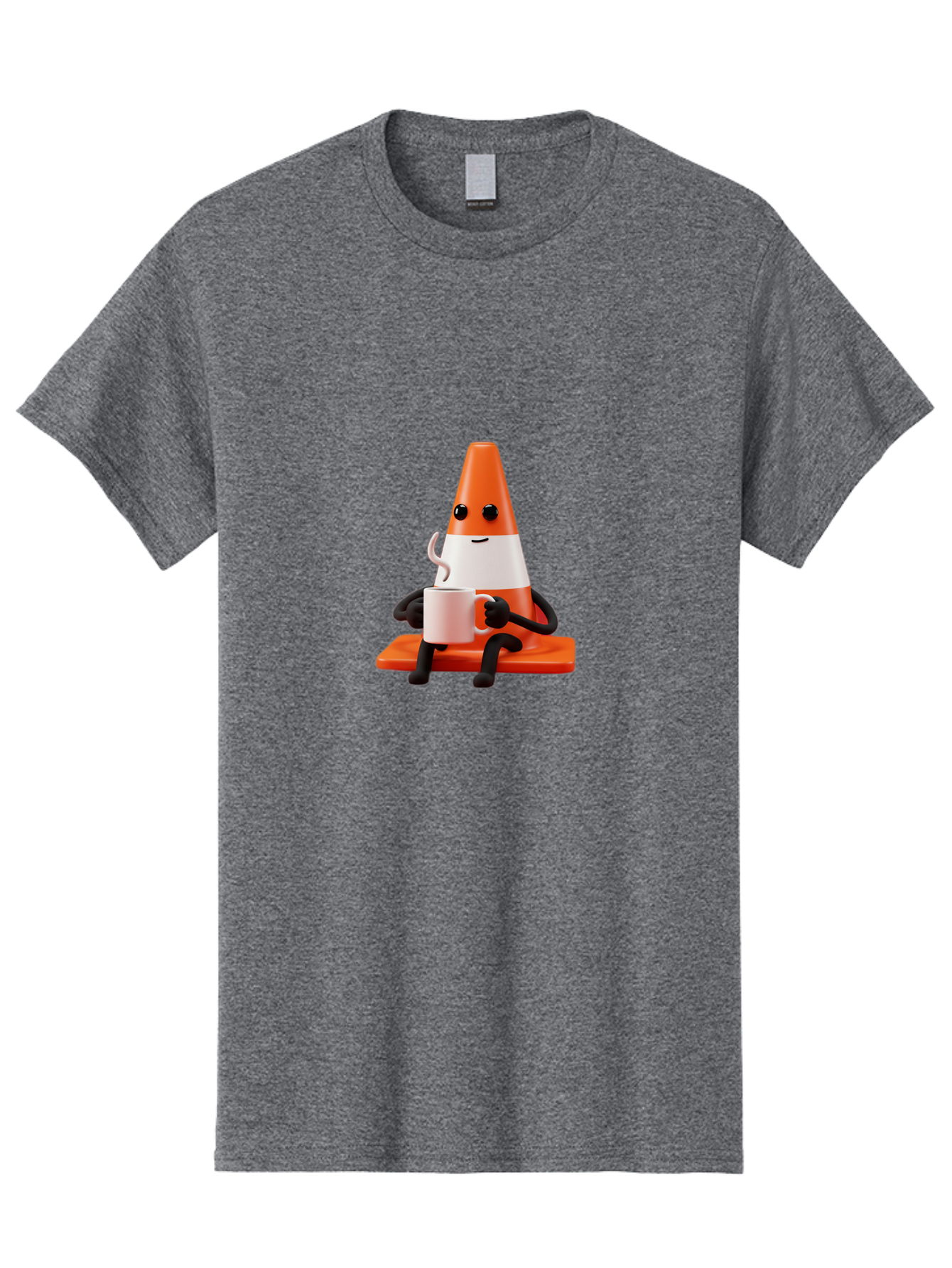 Traffic-Cone-With-Coffee-Cup Men'S Graphic Tee, 100% Cotton, Comfortable Casual Summer Wear, Machine Washable, Vintage Camera, Old Camera, Antique Camera, Black Camera, Classic Photography, Photography Equipment, Nostalgic Device, Film Camera, Baq155 15