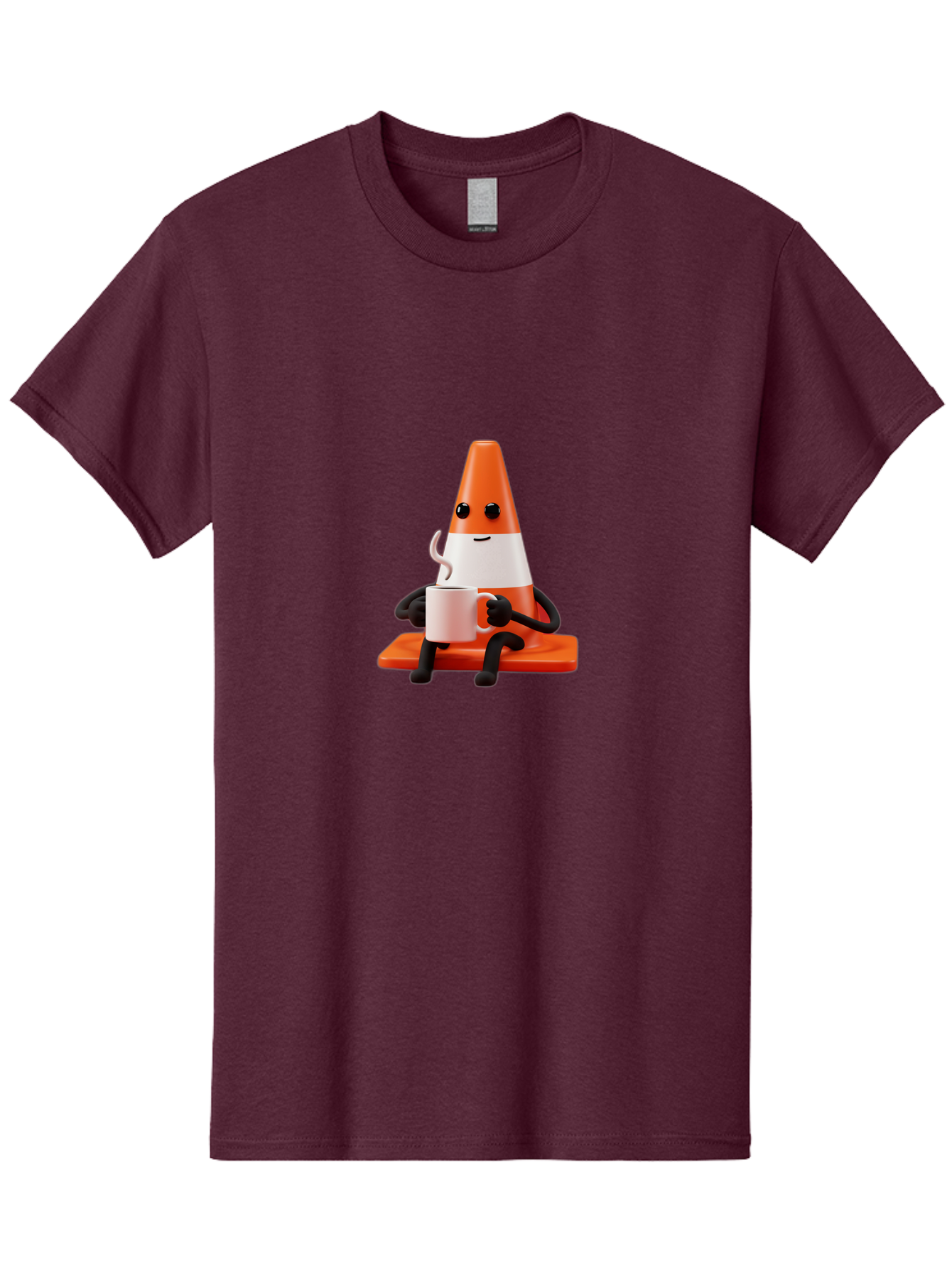 Traffic-Cone-With-Coffee-Cup Men'S Graphic Tee, 100% Cotton, Comfortable Casual Summer Wear, Machine Washable, Vintage Camera, Old Camera, Antique Camera, Black Camera, Classic Photography, Photography Equipment, Nostalgic Device, Film Camera, Baq155 3