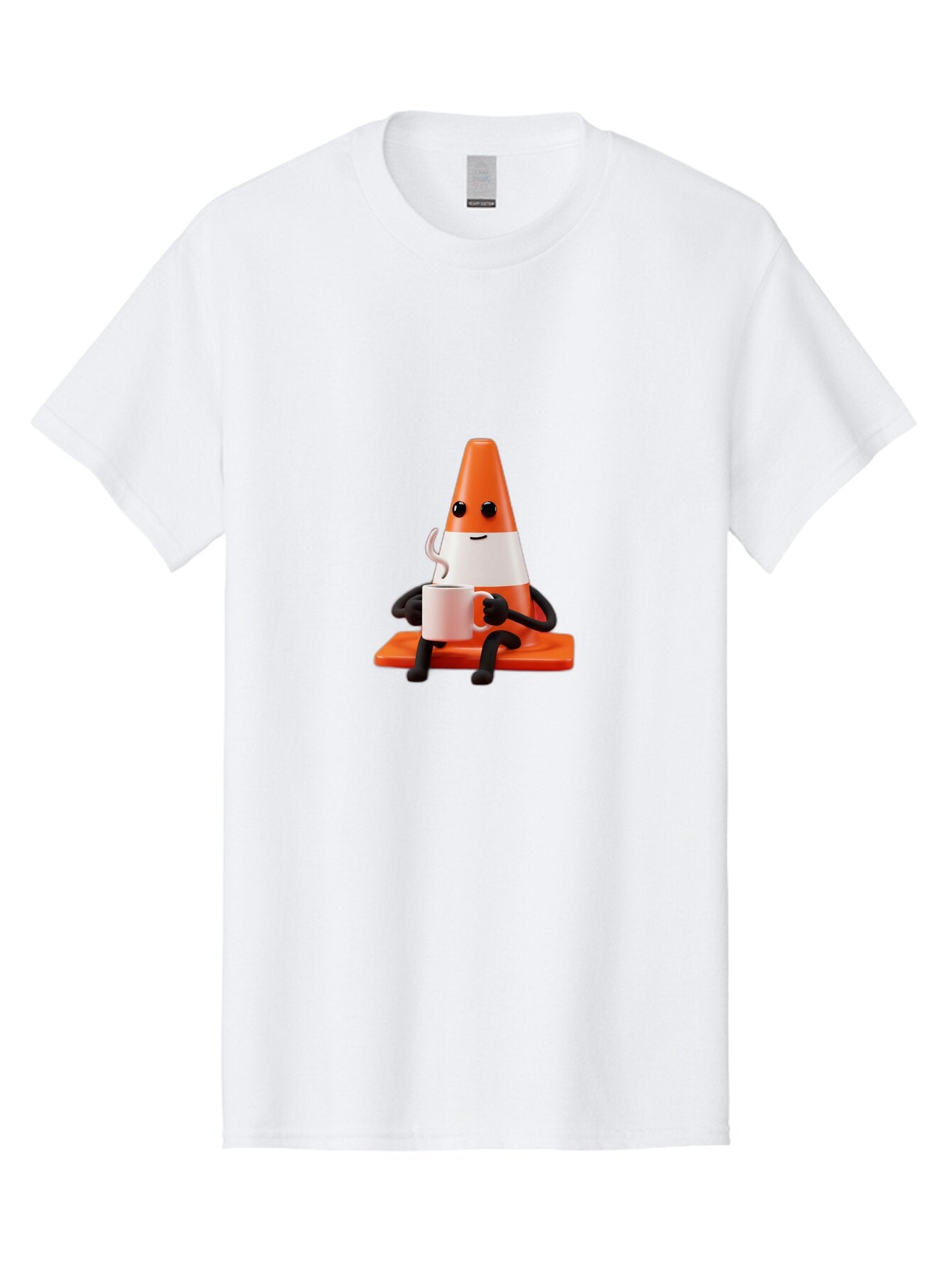 Traffic-Cone-With-Coffee-Cup Men'S Graphic Tee, 100% Cotton, Comfortable Casual Summer Wear, Machine Washable, Vintage Camera, Old Camera, Antique Camera, Black Camera, Classic Photography, Photography Equipment, Nostalgic Device, Film Camera, Baq155 10