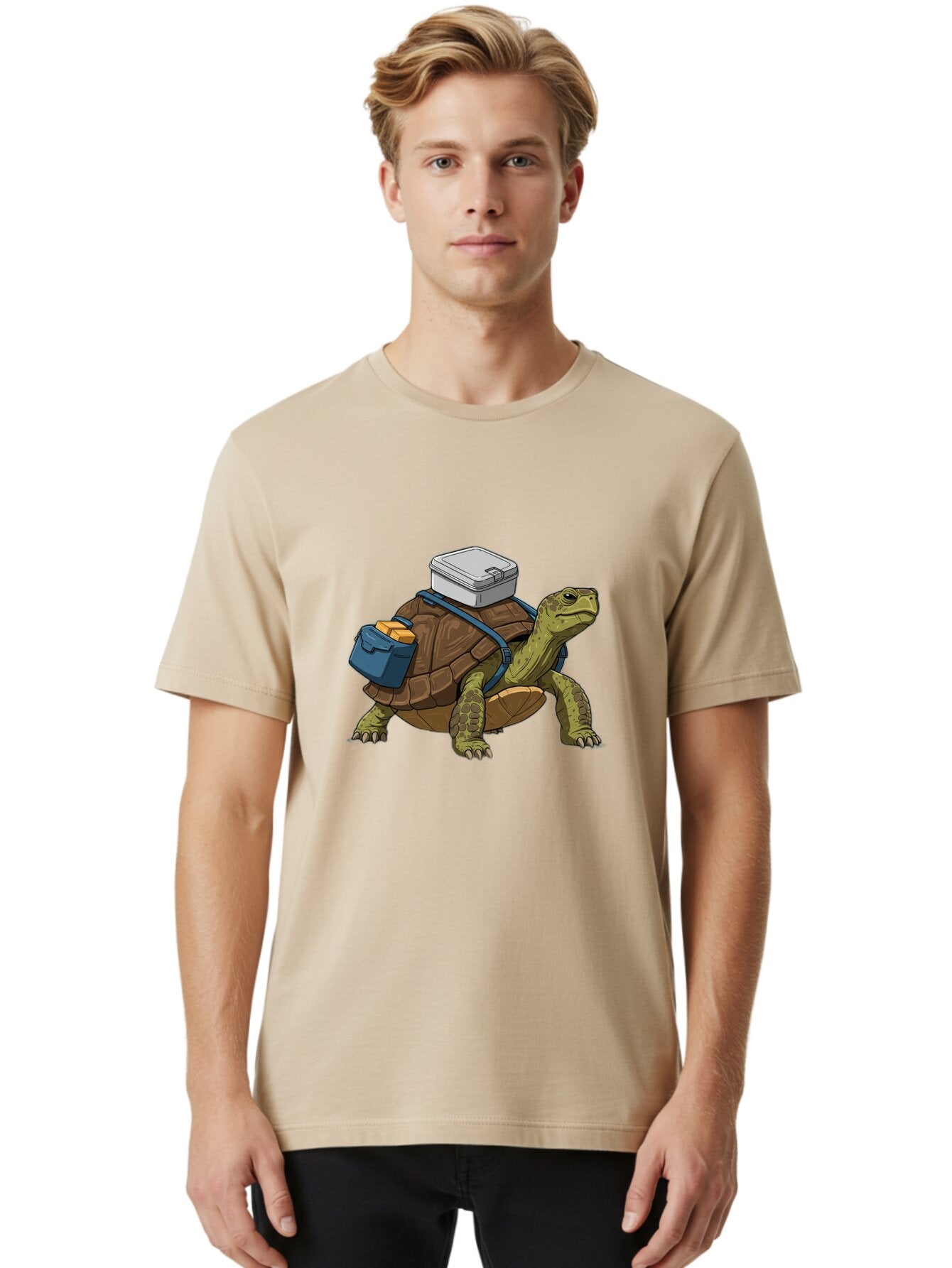 Turtle-Lunchbox Men'S Graphic Tee, 100% Cotton, Comfortable Casual Summer Wear, Machine Washable, Vintage Camera, Old Camera, Antique Camera, Black Camera, Classic Photography, Photography Equipment, Nostalgic Device, Film Camera, Camera Art Baq158 18