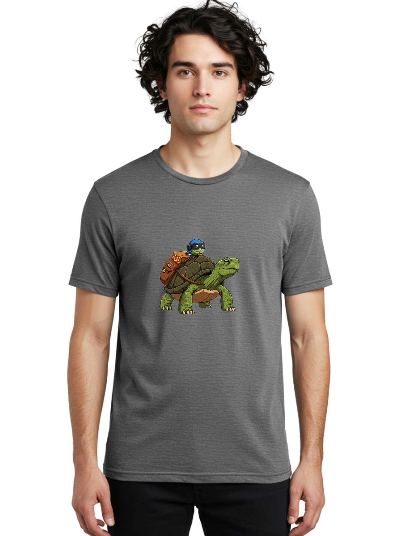 Turtle-Rider Men'S Graphic Tee, 100% Cotton, Comfortable Casual Summer Wear, Machine Washable, Vintage Camera, Old Camera, Antique Camera, Black Camera, Classic Photography, Photography Equipment, Nostalgic Device, Film Camera, Camera Art Baq159 21