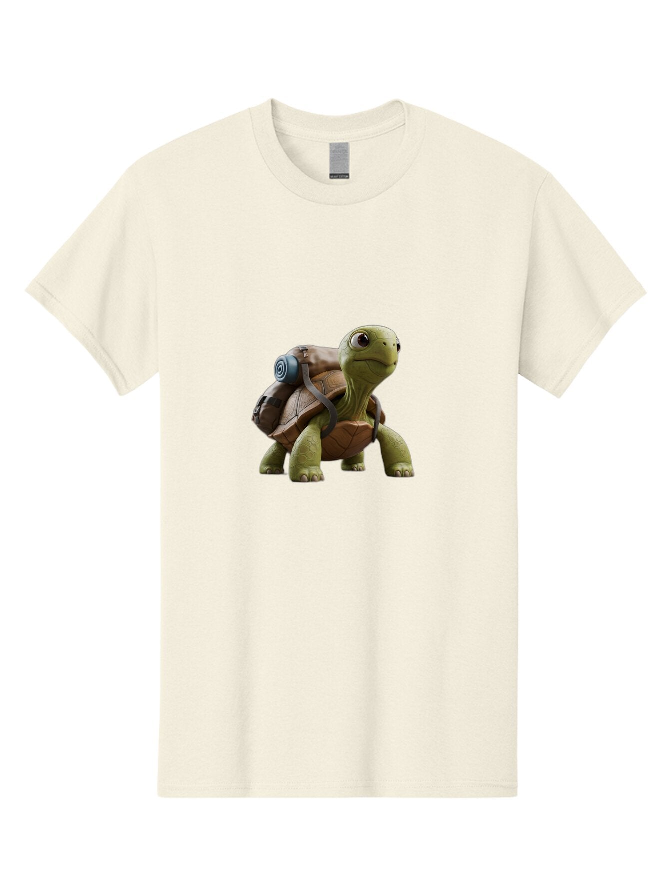 Turtle-With-Backpack Men'S Graphic Tee, 100% Cotton, Comfortable Casual Summer Wear, Machine Washable, Vintage Camera, Old Camera, Antique Camera, Black Camera, Classic Photography, Photography Equipment, Nostalgic Device, Film Camera, Baq161 15
