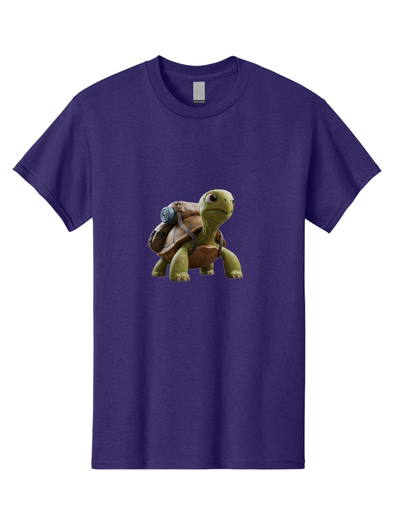 Turtle-With-Backpack Men'S Graphic Tee, 100% Cotton, Comfortable Casual Summer Wear, Machine Washable, Vintage Camera, Old Camera, Antique Camera, Black Camera, Classic Photography, Photography Equipment, Nostalgic Device, Film Camera, Baq161 5