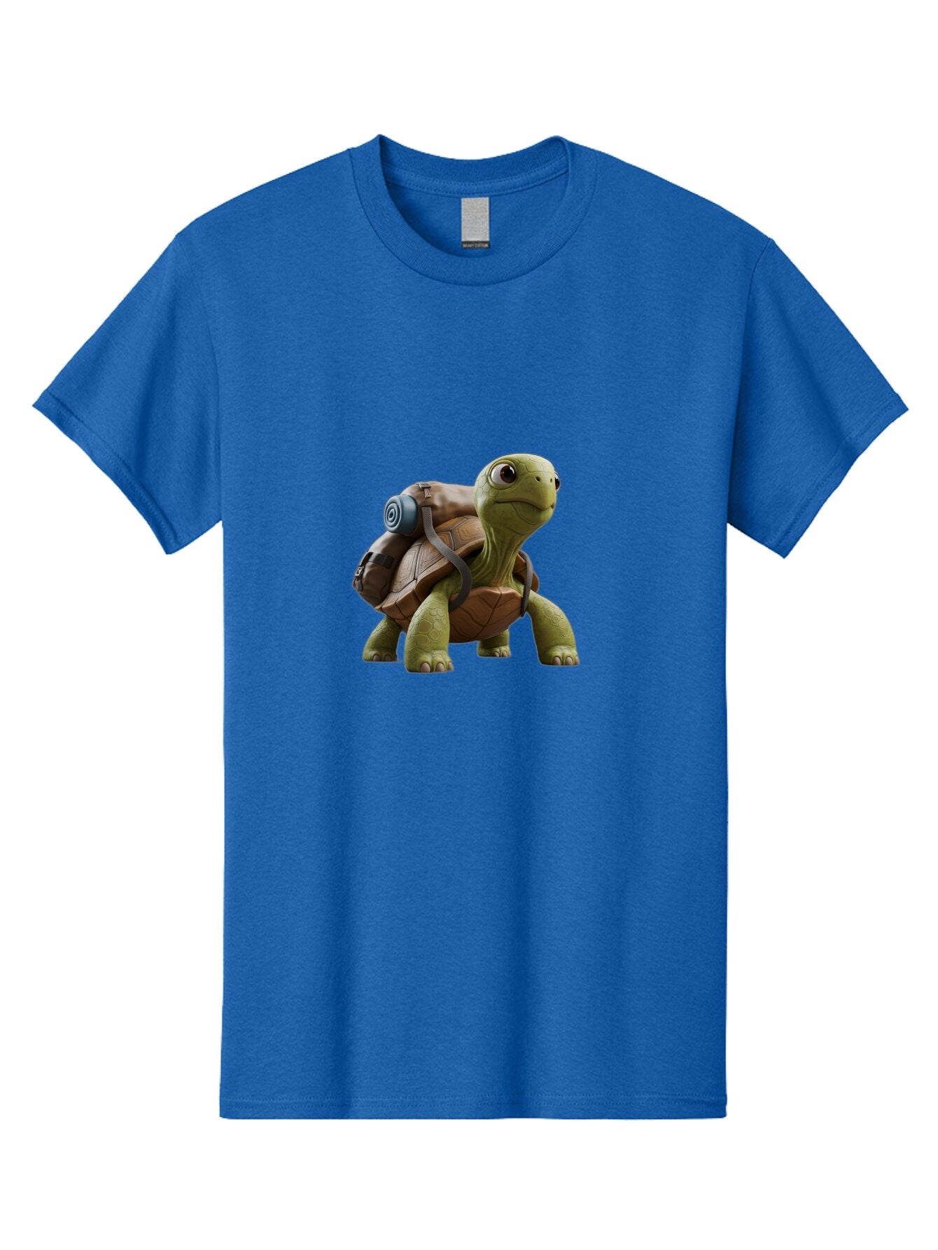 Turtle-With-Backpack Men'S Graphic Tee, 100% Cotton, Comfortable Casual Summer Wear, Machine Washable, Vintage Camera, Old Camera, Antique Camera, Black Camera, Classic Photography, Photography Equipment, Nostalgic Device, Film Camera, Baq161 8
