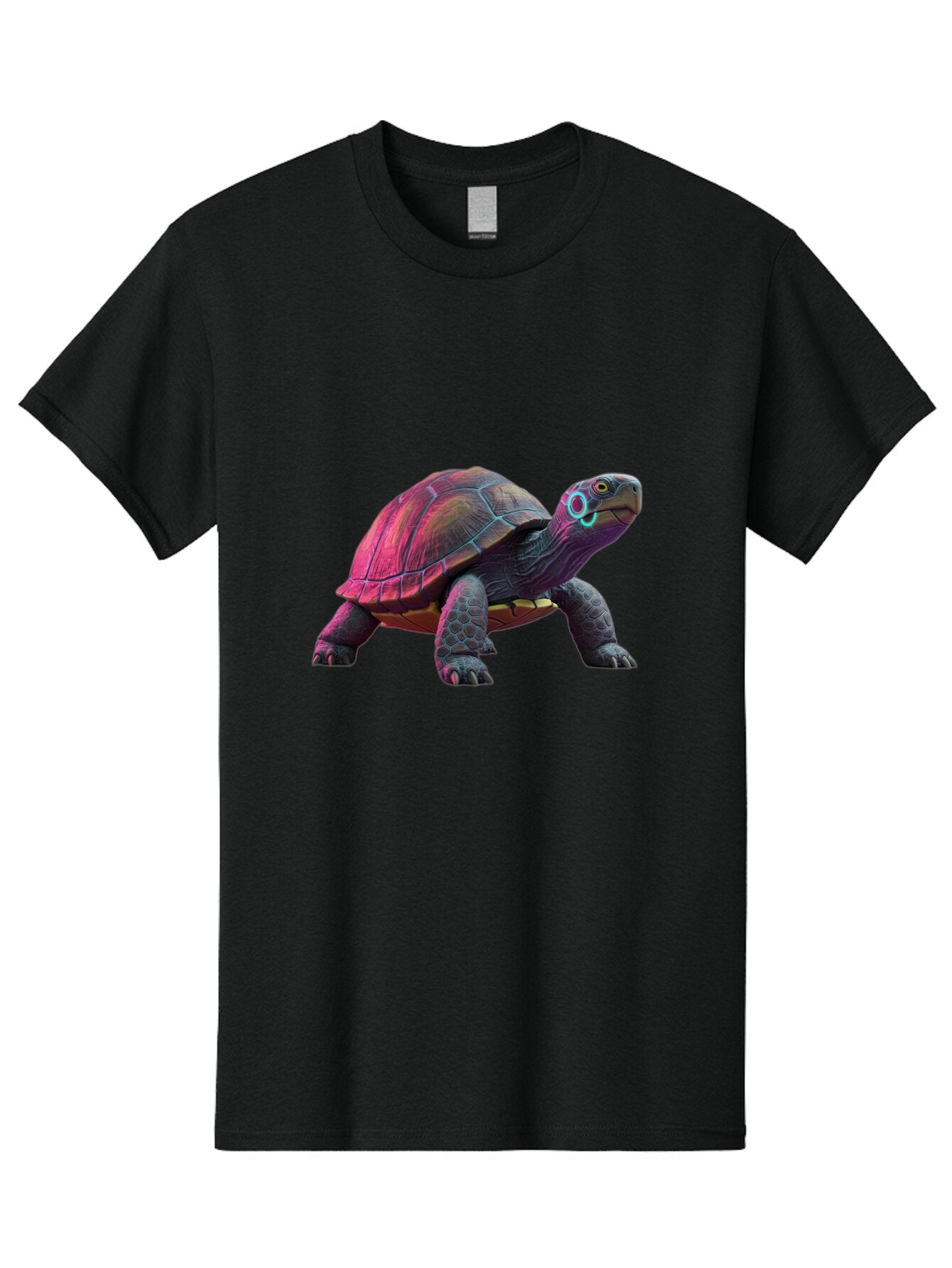 Turtle-With-Goggles Men'S Graphic Tee, 100% Cotton, Comfortable Casual Summer Wear, Machine Washable, Vintage Camera, Old Camera, Antique Camera, Black Camera, Classic Photography, Photography Equipment, Nostalgic Device, Film Camera, Baq164 6