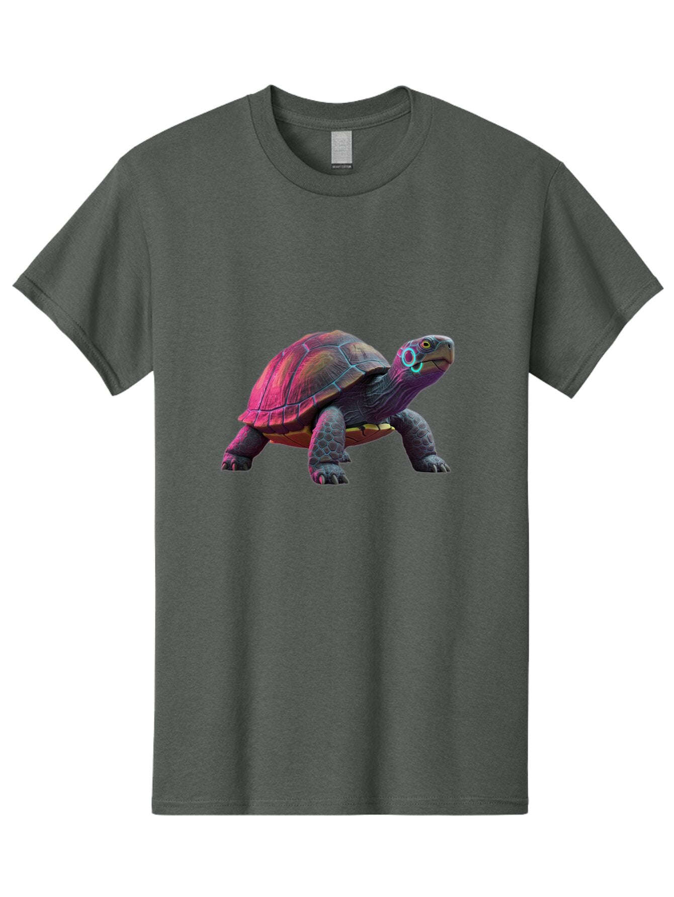 Turtle-With-Goggles Men'S Graphic Tee, 100% Cotton, Comfortable Casual Summer Wear, Machine Washable, Vintage Camera, Old Camera, Antique Camera, Black Camera, Classic Photography, Photography Equipment, Nostalgic Device, Film Camera, Baq164 7