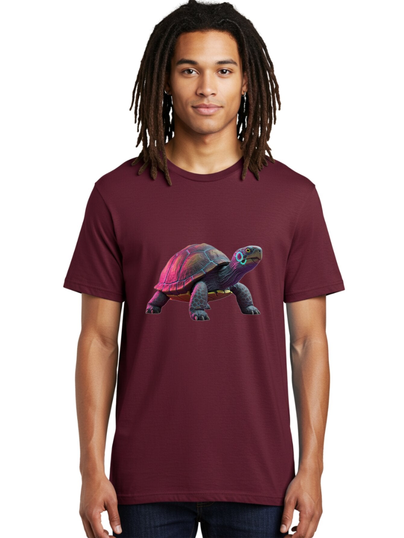 Turtle-With-Goggles Men'S Graphic Tee, 100% Cotton, Comfortable Casual Summer Wear, Machine Washable, Vintage Camera, Old Camera, Antique Camera, Black Camera, Classic Photography, Photography Equipment, Nostalgic Device, Film Camera, Baq164 21