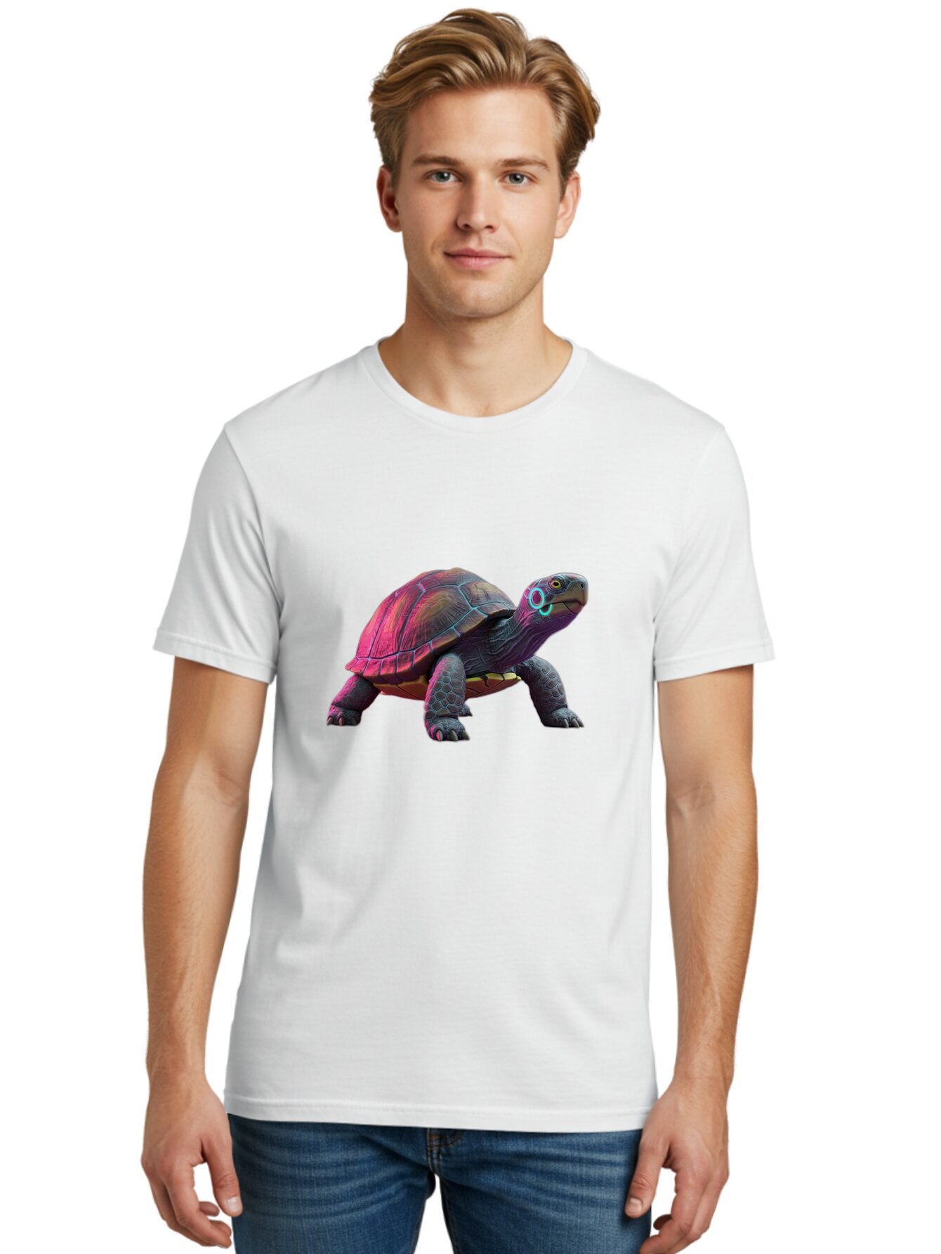 Turtle-With-Goggles Men'S Graphic Tee, 100% Cotton, Comfortable Casual Summer Wear, Machine Washable, Vintage Camera, Old Camera, Antique Camera, Black Camera, Classic Photography, Photography Equipment, Nostalgic Device, Film Camera, Baq164 20