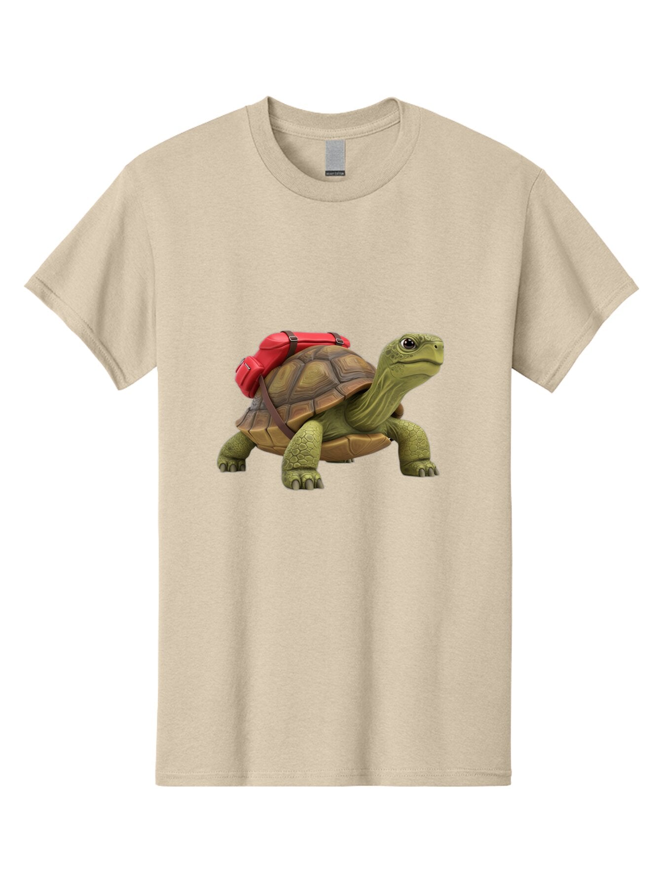 Turtle-With-Red-Backpack Men'S Graphic Tee, 100% Cotton, Comfortable Casual Summer Wear, Machine Washable, Vintage Camera, Old Camera, Antique Camera, Black Camera, Classic Photography, Photography Equipment, Nostalgic Device, Film Camera, Baq165 10