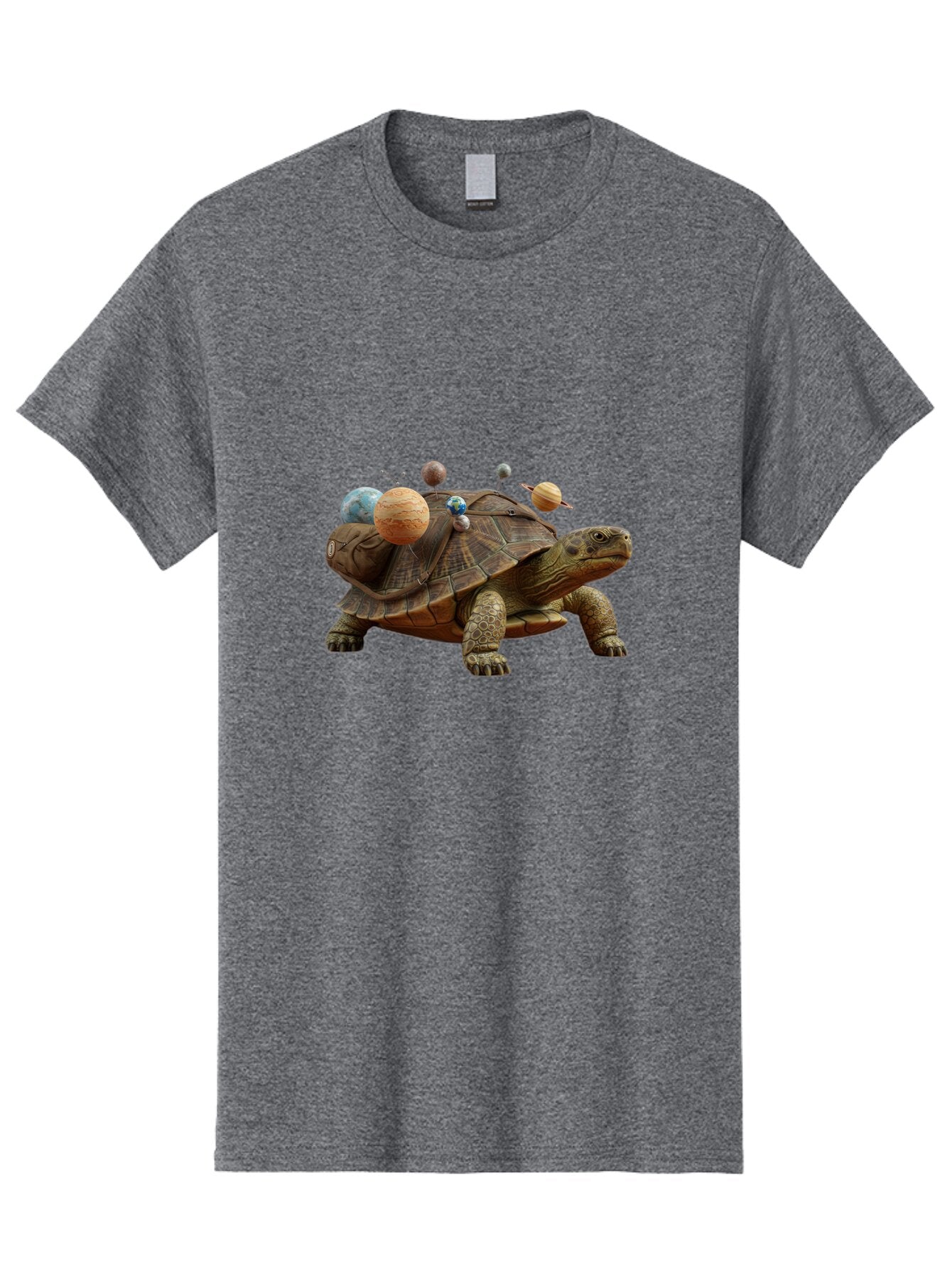 Turtle-With-Solar-System Men'S Graphic Tee, 100% Cotton, Comfortable Casual Summer Wear, Machine Washable, Vintage Camera, Old Camera, Antique Camera, Black Camera, Classic Photography, Photography Equipment, Nostalgic Device, Film Camera, Baq166 14