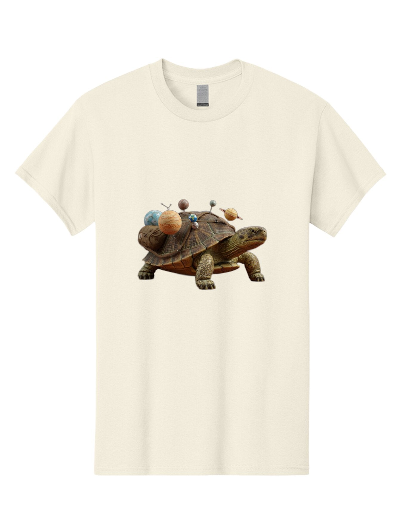 Turtle-With-Solar-System Men'S Graphic Tee, 100% Cotton, Comfortable Casual Summer Wear, Machine Washable, Vintage Camera, Old Camera, Antique Camera, Black Camera, Classic Photography, Photography Equipment, Nostalgic Device, Film Camera, Baq166 13