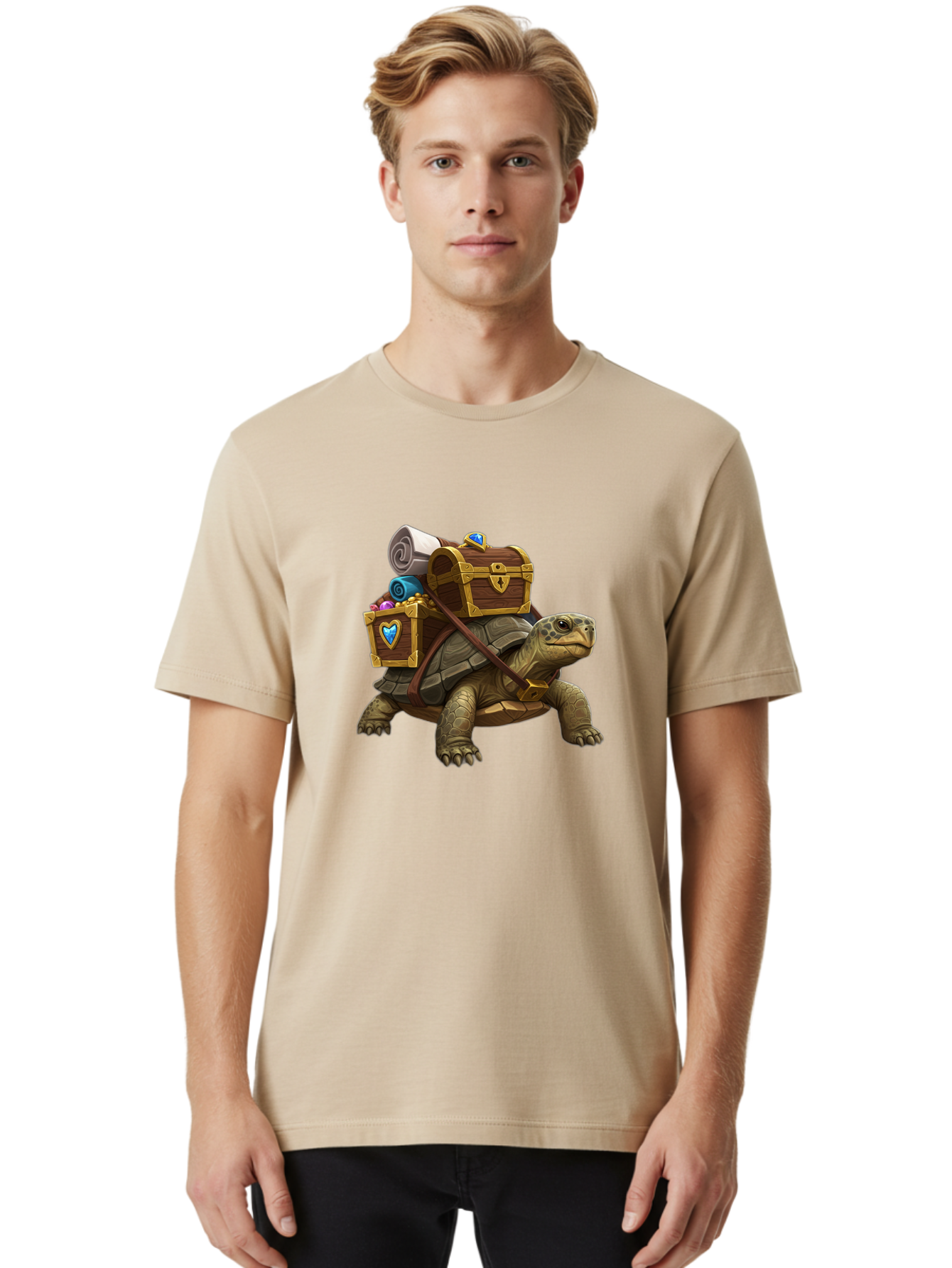 Turtle-With-Treasure Men'S Graphic Tee, 100% Cotton, Comfortable Casual Summer Wear, Machine Washable, Vintage Camera, Old Camera, Antique Camera, Black Camera, Classic Photography, Photography Equipment, Nostalgic Device, Film Camera, Baq167 22