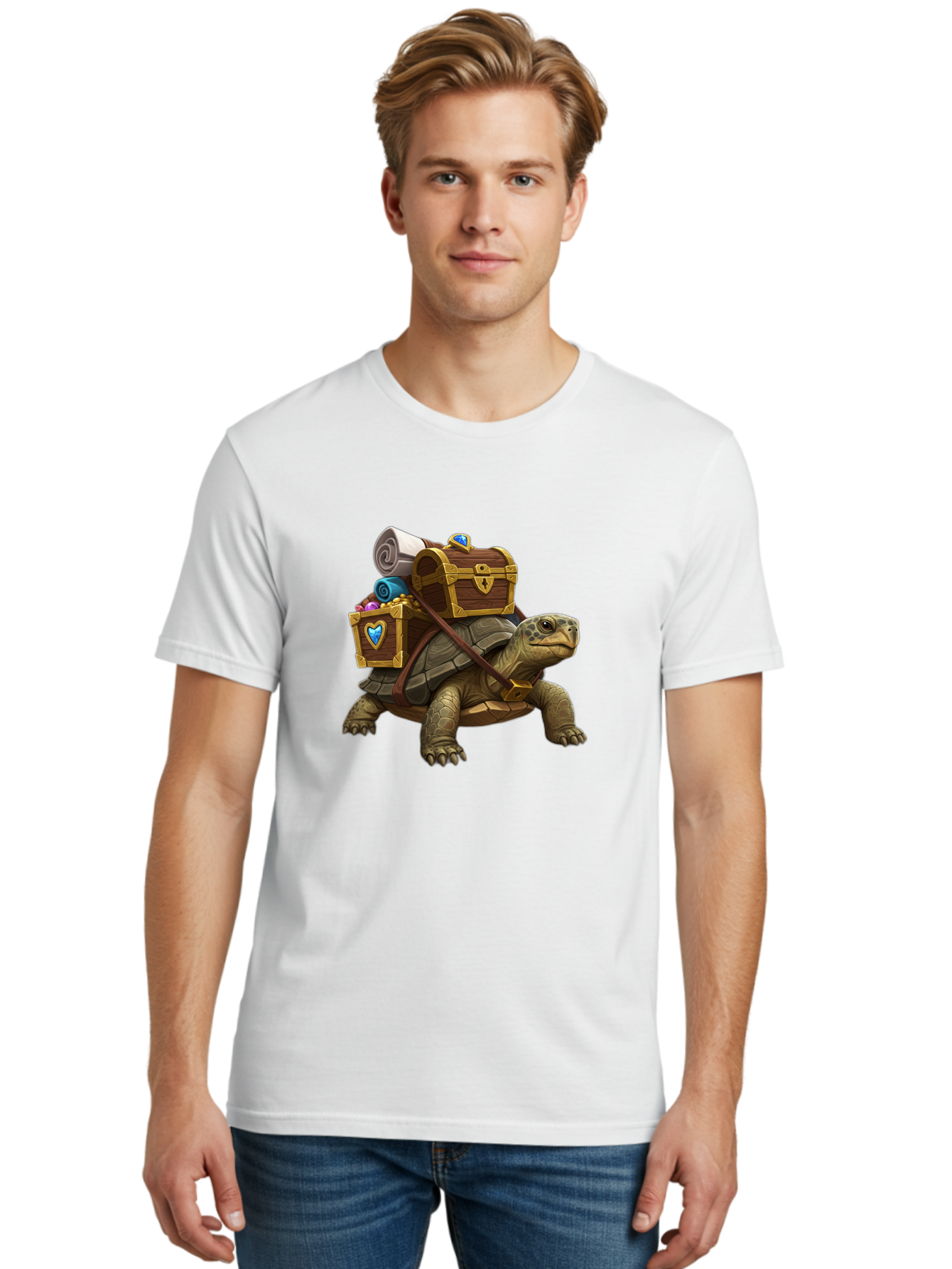 Turtle-With-Treasure Men'S Graphic Tee, 100% Cotton, Comfortable Casual Summer Wear, Machine Washable, Vintage Camera, Old Camera, Antique Camera, Black Camera, Classic Photography, Photography Equipment, Nostalgic Device, Film Camera, Baq167 30