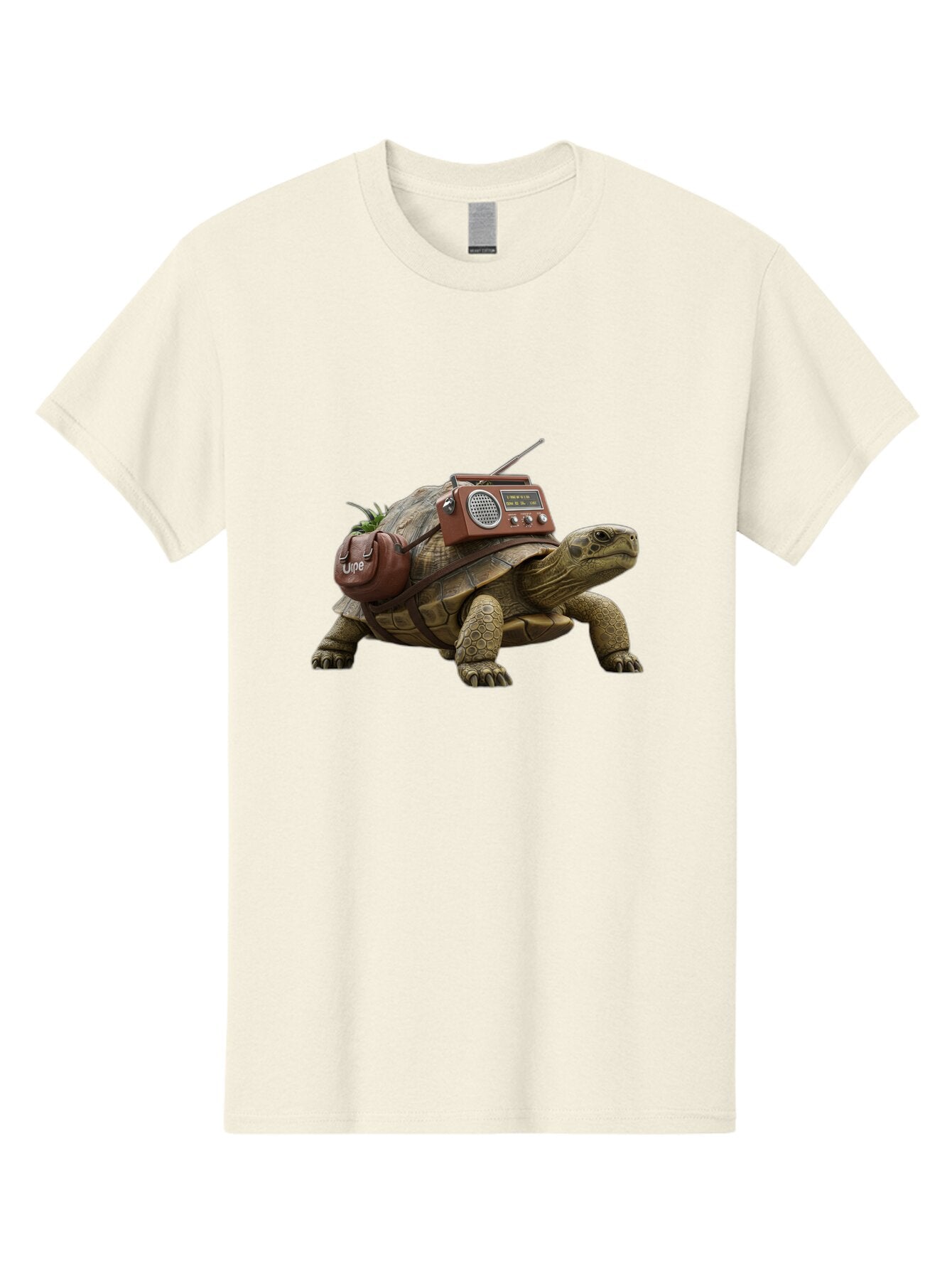 Turtle-With-Vibe-Radio Men'S Graphic Tee, 100% Cotton, Comfortable Casual Summer Wear, Machine Washable, Vintage Camera, Old Camera, Antique Camera, Black Camera, Classic Photography, Photography Equipment, Nostalgic Device, Film Camera, Baq168 9