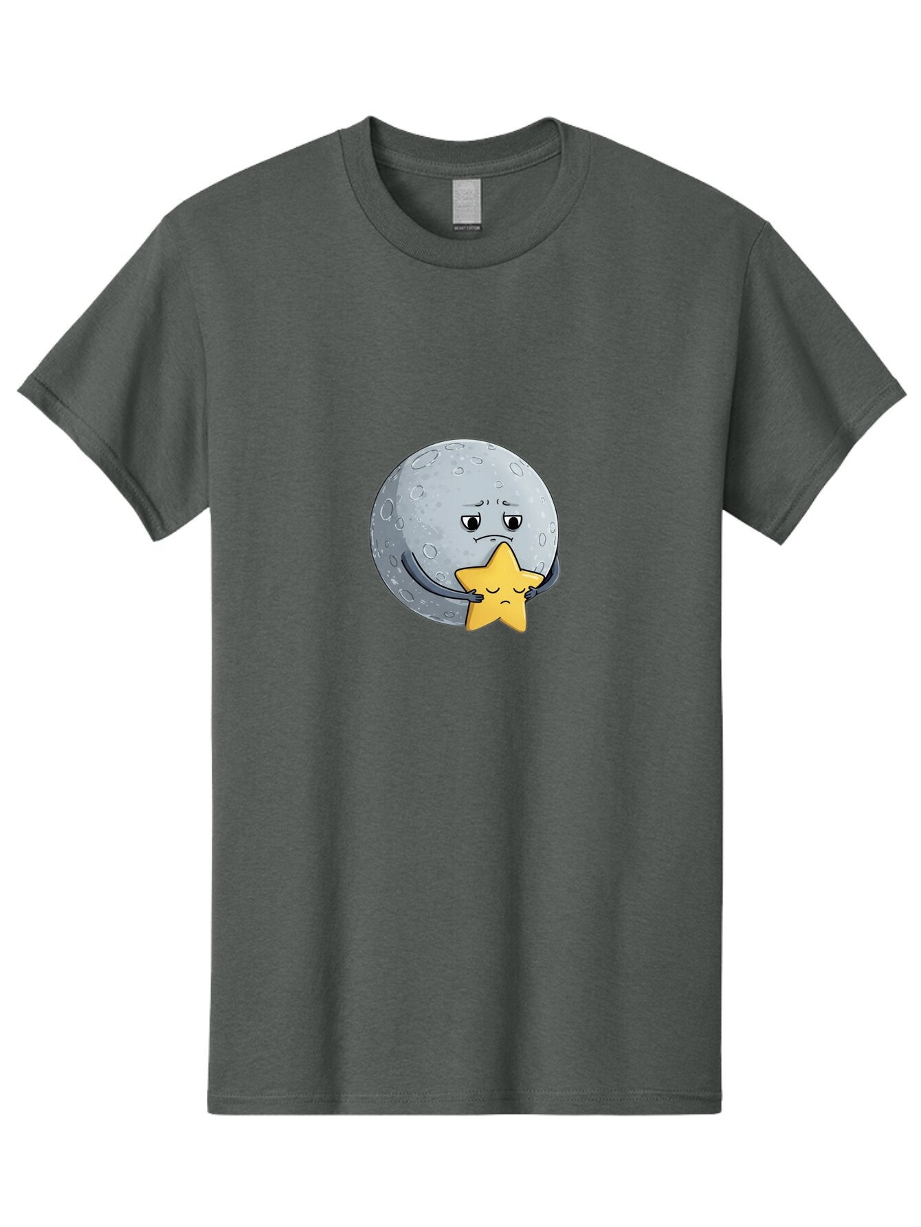 Unhappy-Moon-Embracing-Star Men'S Graphic Tee, 100% Cotton, Comfortable Casual Summer Wear, Machine Washable, Vintage Camera, Old Camera, Antique Camera, Black Camera, Classic Photography, Photography Equipment, Nostalgic Device, Film Camera, Baq172 15