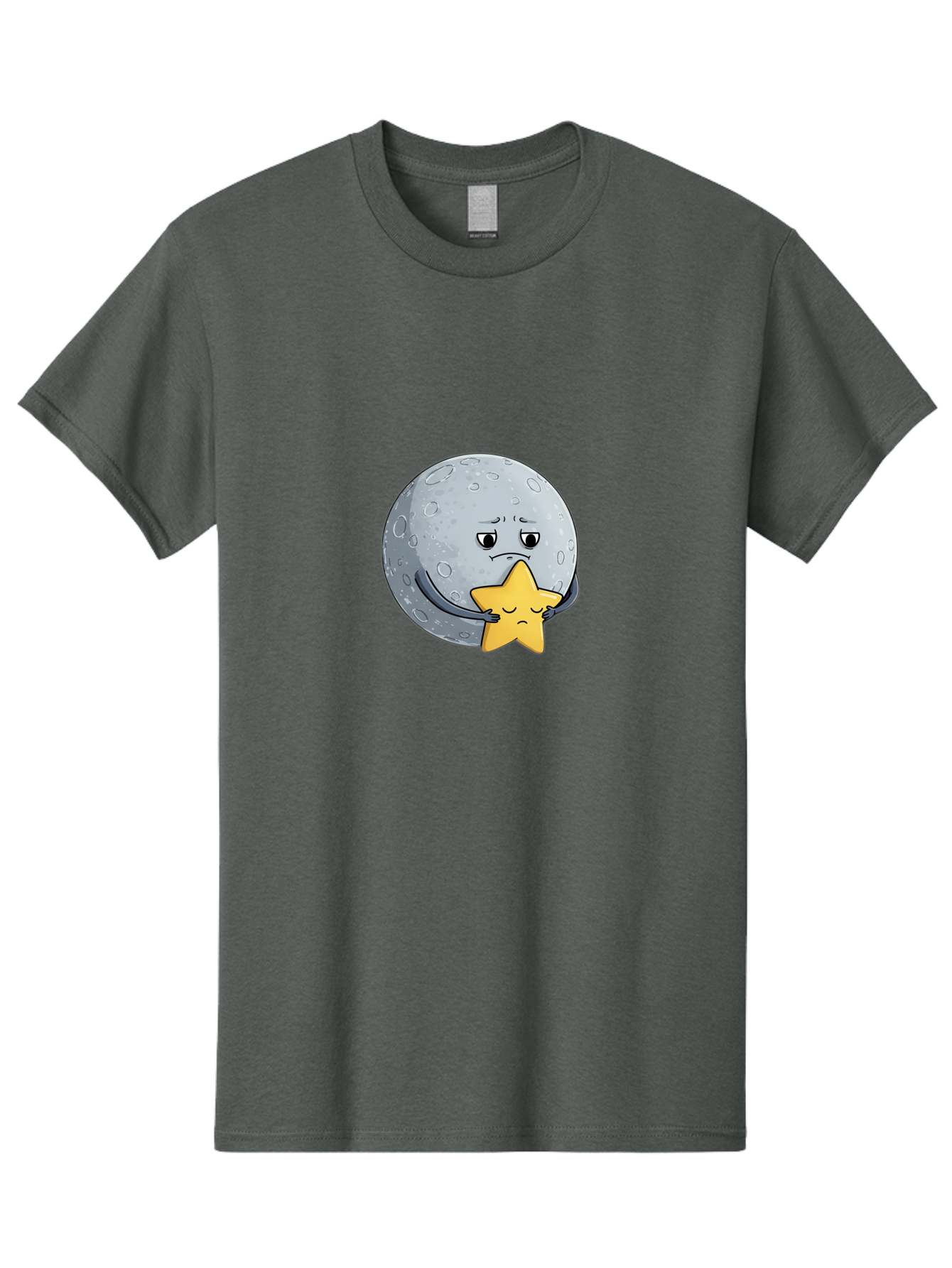 Unhappy-Moon-Embracing-Star Men'S Graphic Tee, 100% Cotton, Comfortable Casual Summer Wear, Machine Washable, Vintage Camera, Old Camera, Antique Camera, Black Camera, Classic Photography, Photography Equipment, Nostalgic Device, Film Camera, Baq172 8