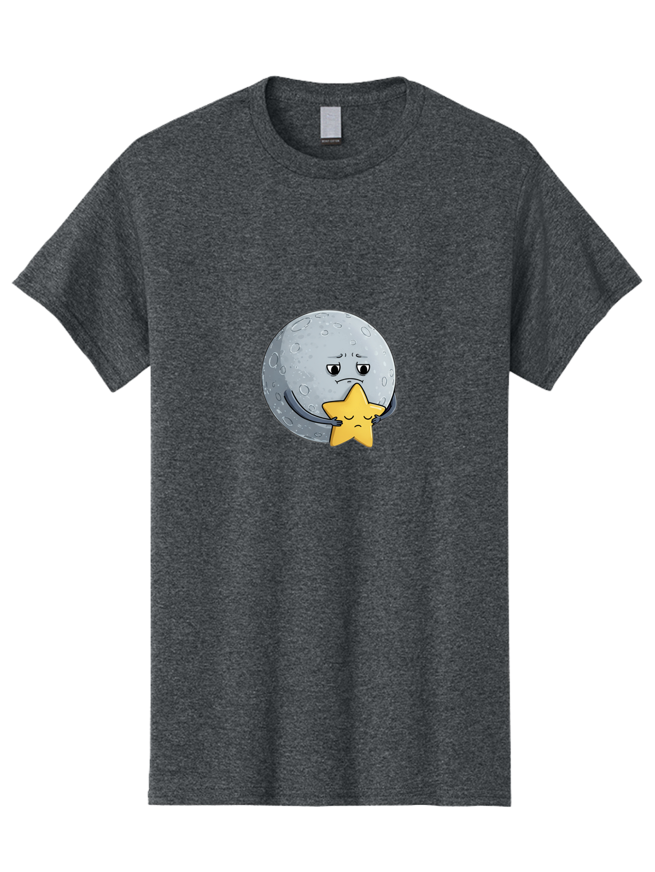 Unhappy-Moon-Embracing-Star Men'S Graphic Tee, 100% Cotton, Comfortable Casual Summer Wear, Machine Washable, Vintage Camera, Old Camera, Antique Camera, Black Camera, Classic Photography, Photography Equipment, Nostalgic Device, Film Camera, Baq172 10