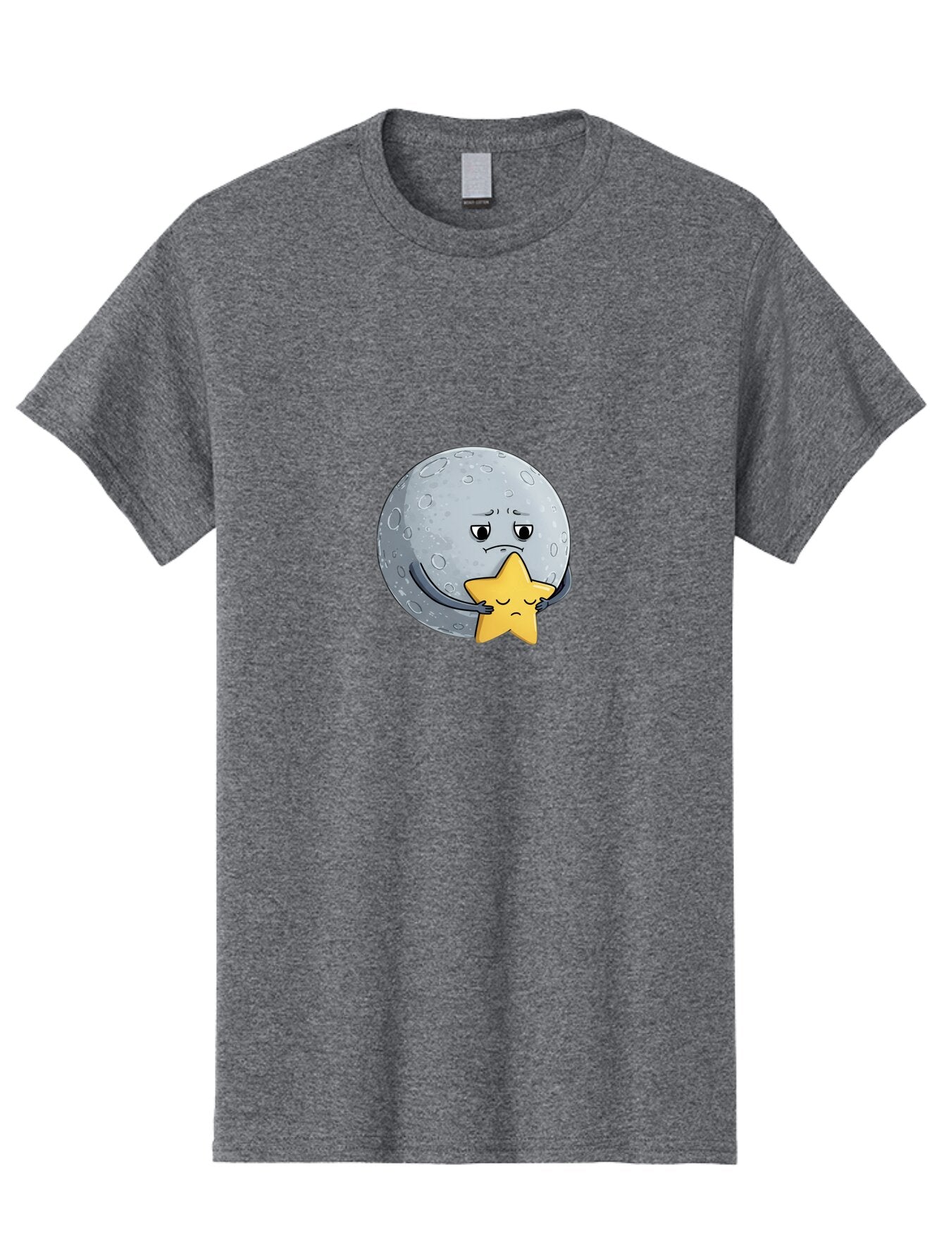Unhappy-Moon-Embracing-Star Men'S Graphic Tee, 100% Cotton, Comfortable Casual Summer Wear, Machine Washable, Vintage Camera, Old Camera, Antique Camera, Black Camera, Classic Photography, Photography Equipment, Nostalgic Device, Film Camera, Baq172 7