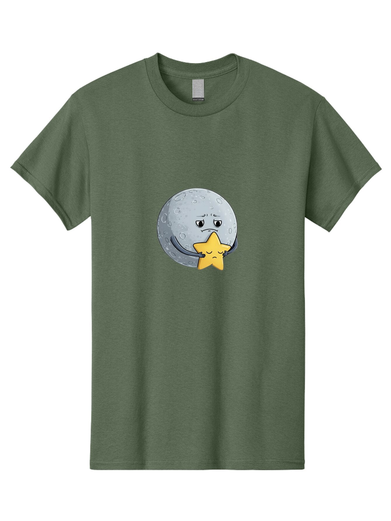 Unhappy-Moon-Embracing-Star Men'S Graphic Tee, 100% Cotton, Comfortable Casual Summer Wear, Machine Washable, Vintage Camera, Old Camera, Antique Camera, Black Camera, Classic Photography, Photography Equipment, Nostalgic Device, Film Camera, Baq172 6