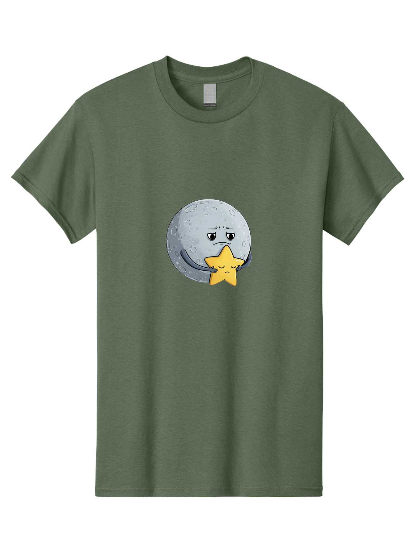 Unhappy-Moon-Embracing-Star Men'S Graphic Tee, 100% Cotton, Comfortable Casual Summer Wear, Machine Washable, Vintage Camera, Old Camera, Antique Camera, Black Camera, Classic Photography, Photography Equipment, Nostalgic Device, Film Camera, Baq172 7