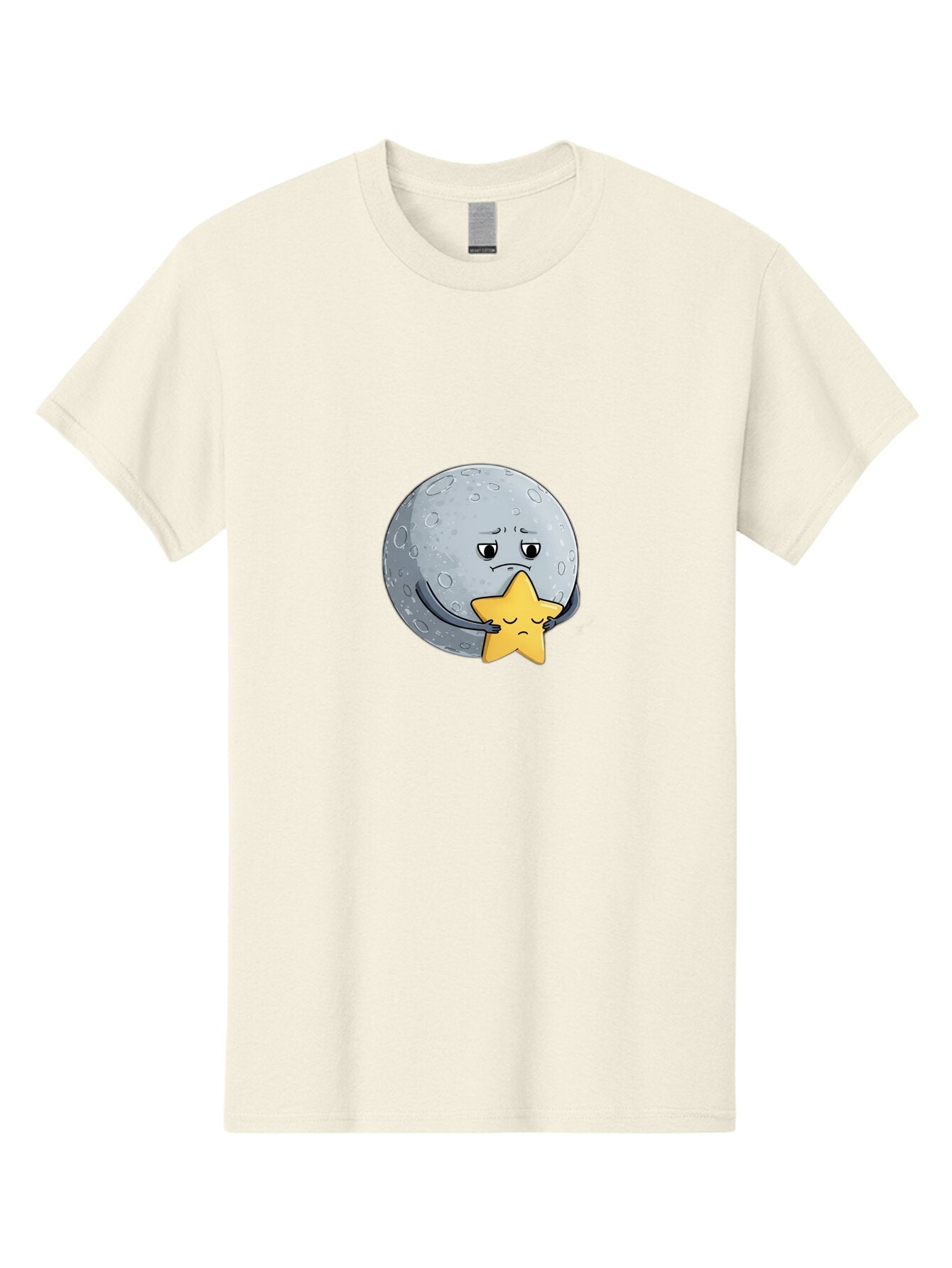 Unhappy-Moon-Embracing-Star Men'S Graphic Tee, 100% Cotton, Comfortable Casual Summer Wear, Machine Washable, Vintage Camera, Old Camera, Antique Camera, Black Camera, Classic Photography, Photography Equipment, Nostalgic Device, Film Camera, Baq172 1