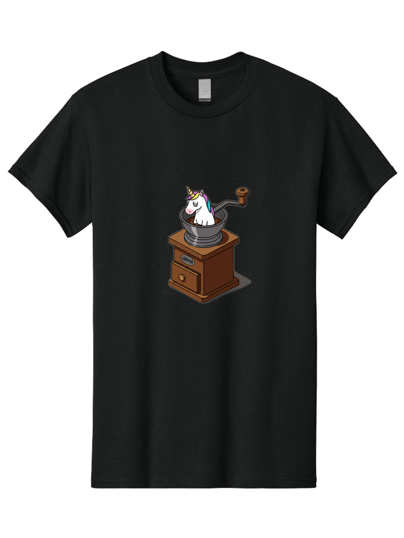 Unicorn-Coffee-Grinder Men'S Graphic Tee, 100% Cotton, Comfortable Casual Summer Wear, Machine Washable, Vintage Camera, Old Camera, Antique Camera, Black Camera, Classic Photography, Photography Equipment, Nostalgic Device, Film Camera, Baq173 15
