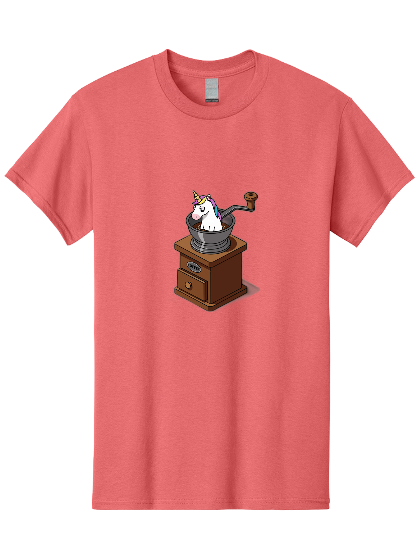 Unicorn-Coffee-Grinder Men'S Graphic Tee, 100% Cotton, Comfortable Casual Summer Wear, Machine Washable, Vintage Camera, Old Camera, Antique Camera, Black Camera, Classic Photography, Photography Equipment, Nostalgic Device, Film Camera, Baq173
