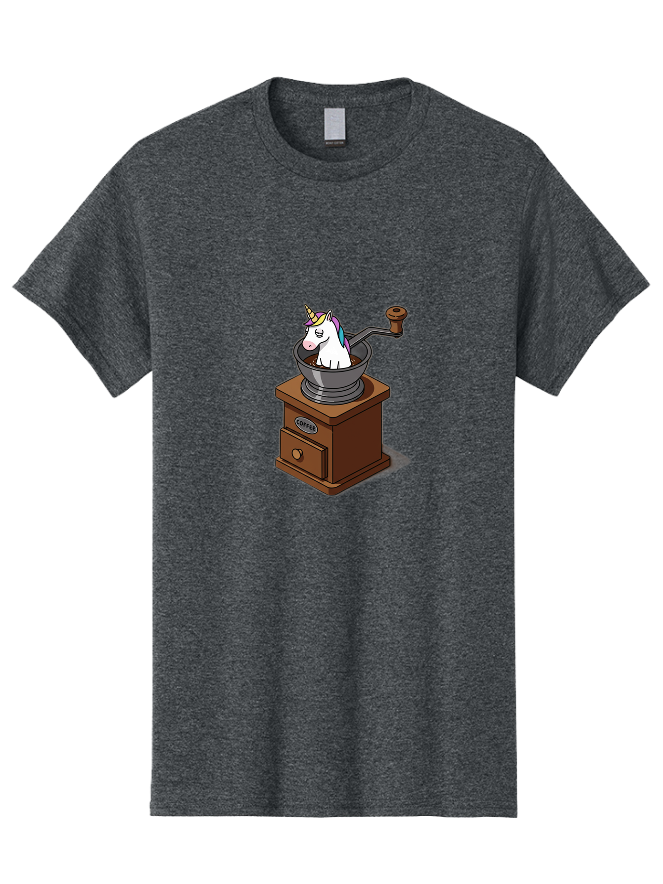 Unicorn-Coffee-Grinder Men'S Graphic Tee, 100% Cotton, Comfortable Casual Summer Wear, Machine Washable, Vintage Camera, Old Camera, Antique Camera, Black Camera, Classic Photography, Photography Equipment, Nostalgic Device, Film Camera, Baq173 5