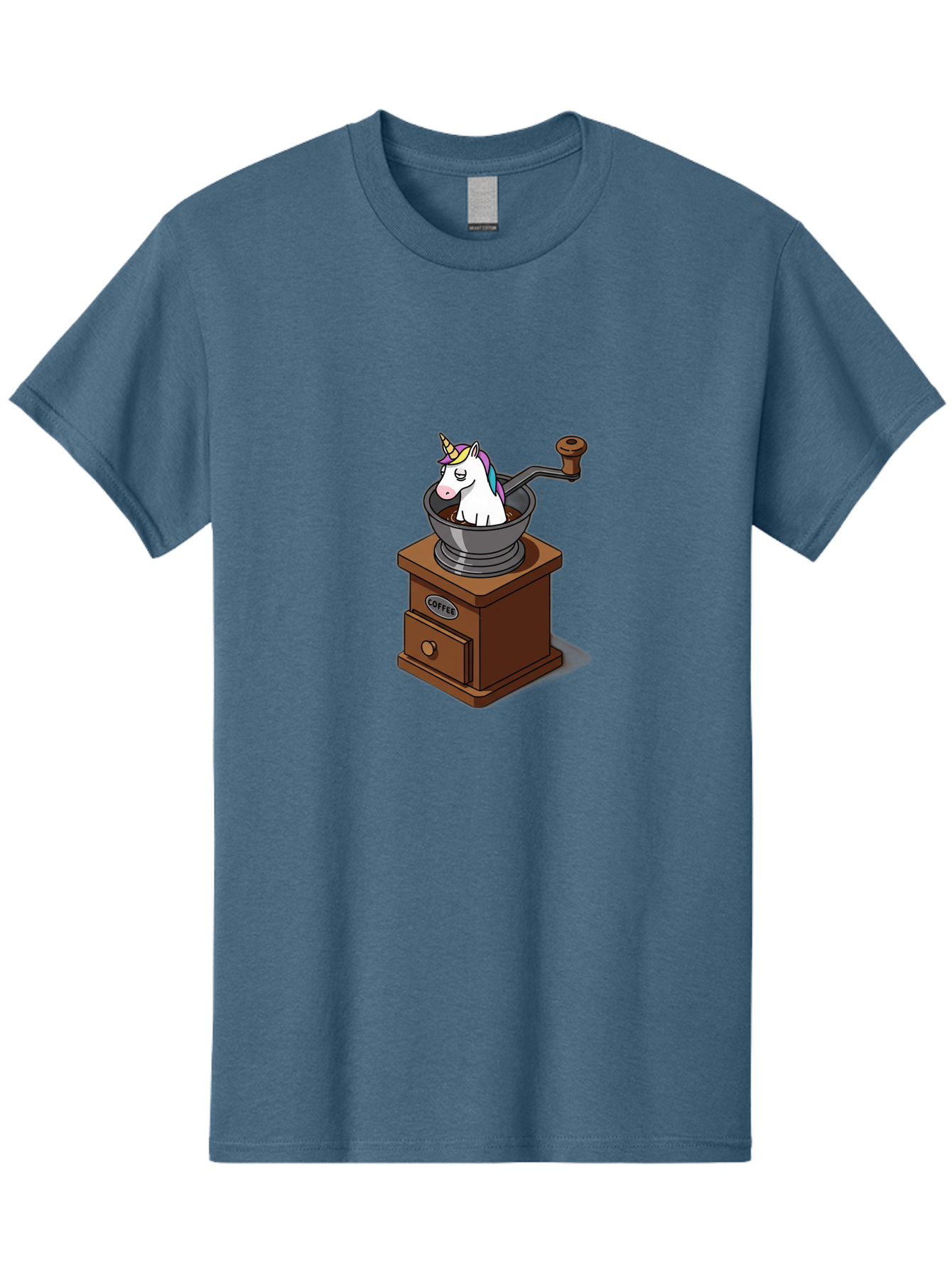 Unicorn-Coffee-Grinder Men'S Graphic Tee, 100% Cotton, Comfortable Casual Summer Wear, Machine Washable, Vintage Camera, Old Camera, Antique Camera, Black Camera, Classic Photography, Photography Equipment, Nostalgic Device, Film Camera, Baq173 4
